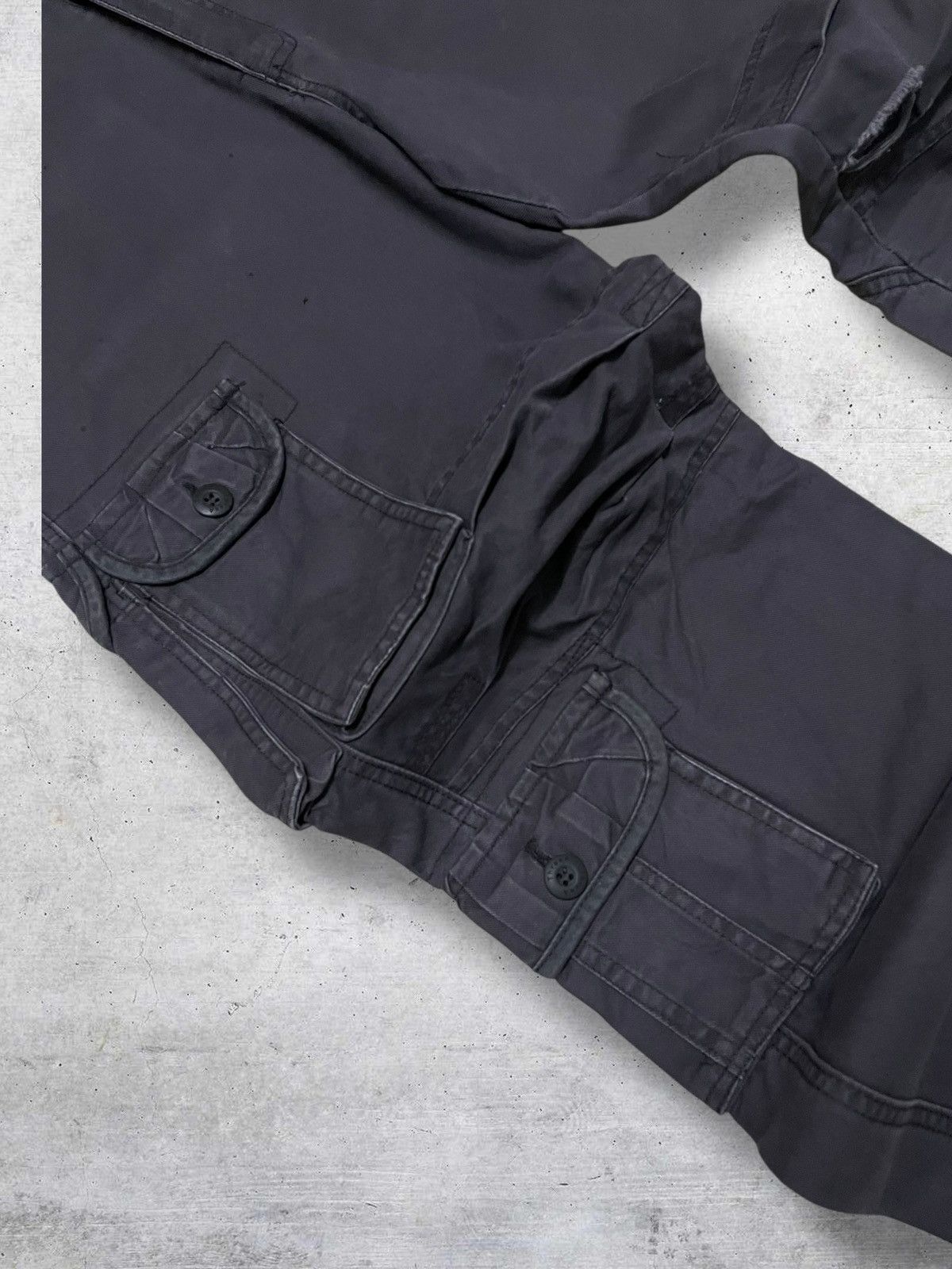 Japanese Brand VINTAGE QIANYIGE JAPAN 90S DESIGNER UTILITY COMBAT CARGO Size US 33 - 8 Thumbnail
