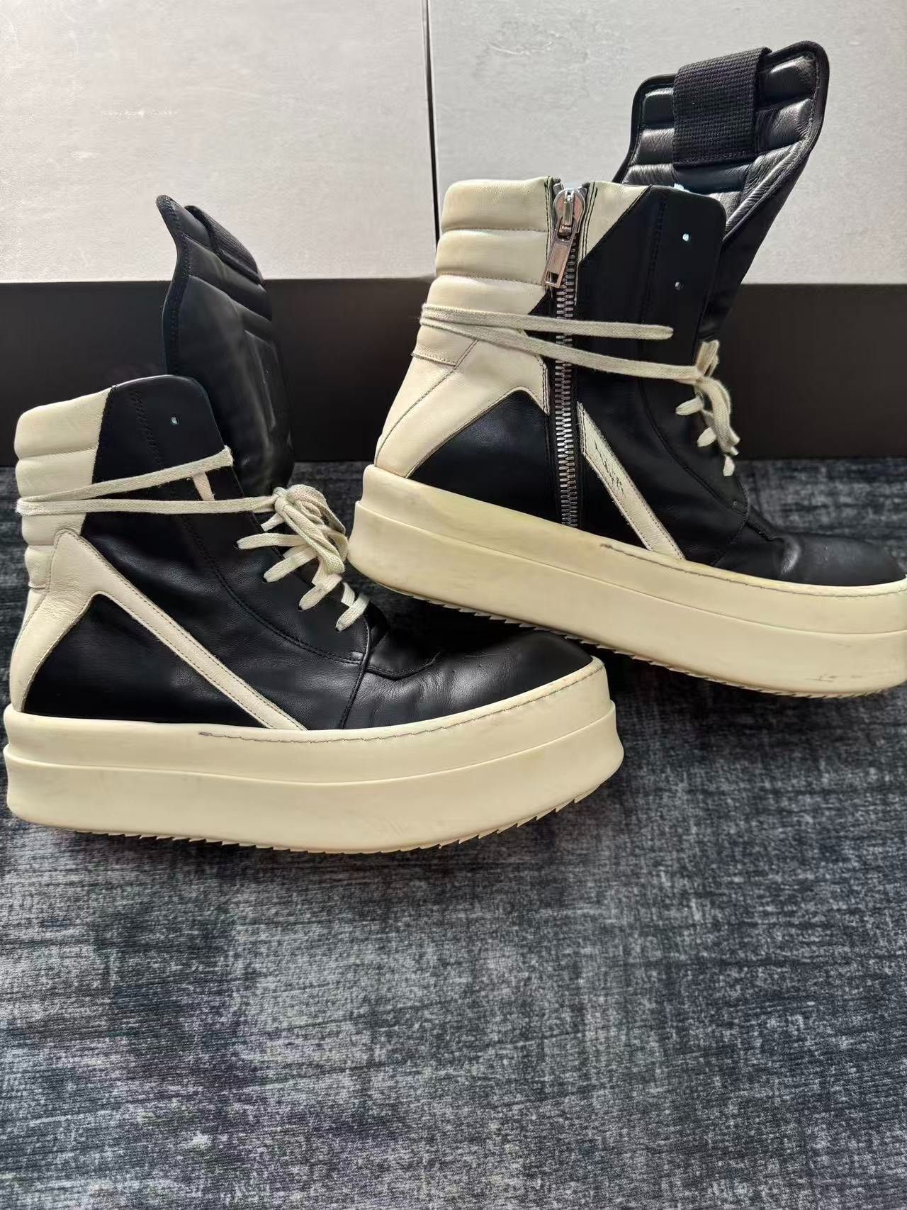 Rick Owens Rick Owens Pink Hitop Sneakers 44.5 Men Size US 11 / EU 44 - 1 Thumbnail