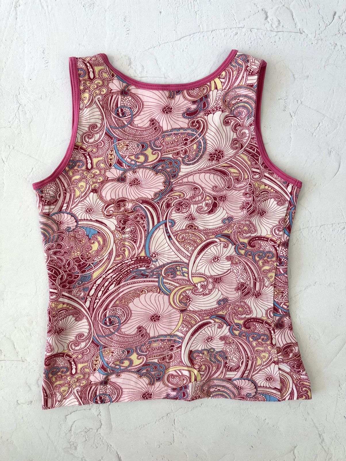 Beauty Beast × If Six Was Nine × Vintage Vintage Printed Tank Top Size S / US 4 / IT 40 - 4 Thumbnail