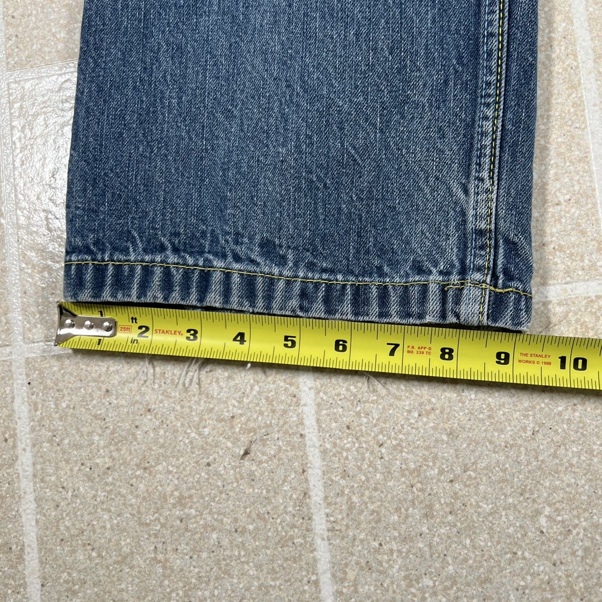 Other Vintage Y2K Embroidered Blue Denim Jeans Baggy Men’s Size 34 Size US 34 / EU 50 - 9 Thumbnail