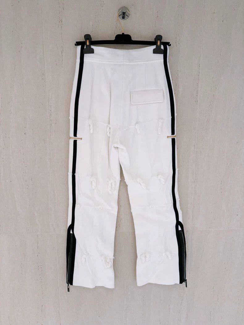 Louis Vuitton Louis Vuitton Limited White Black Trim Pants 2503-Nextarrow Size US 36 / EU 52 - 2 Thumbnail