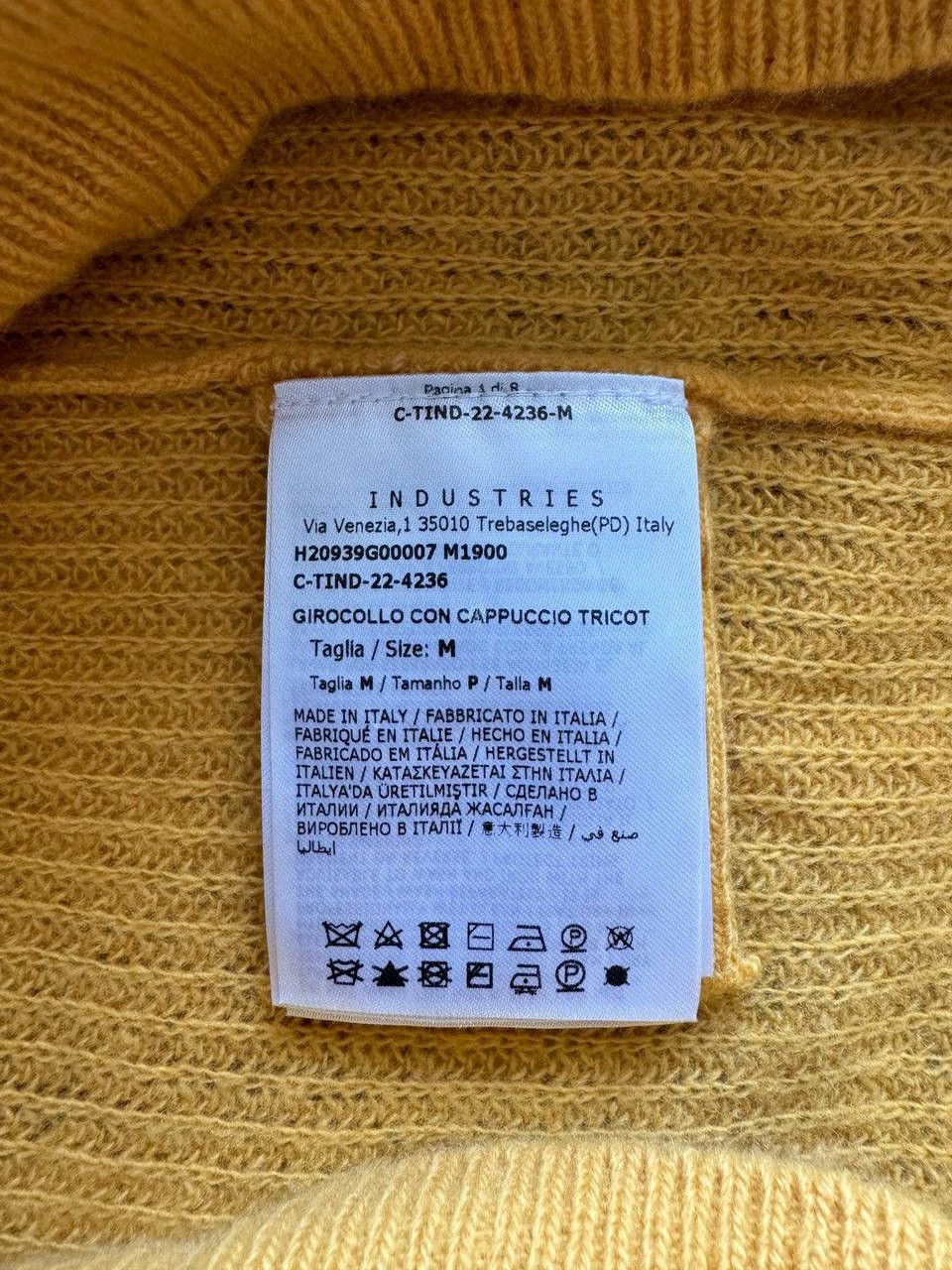 Moncler 🔥🔥 Moncler Wool And Cashmere Mustard Hoodie Size US M / EU 48-50 / 2 - 9 Thumbnail