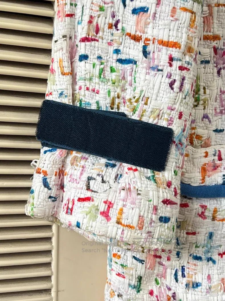 Chanel Chanel Colourful tweed jacket Size XXS / US 00 / IT 34 - 5 Thumbnail