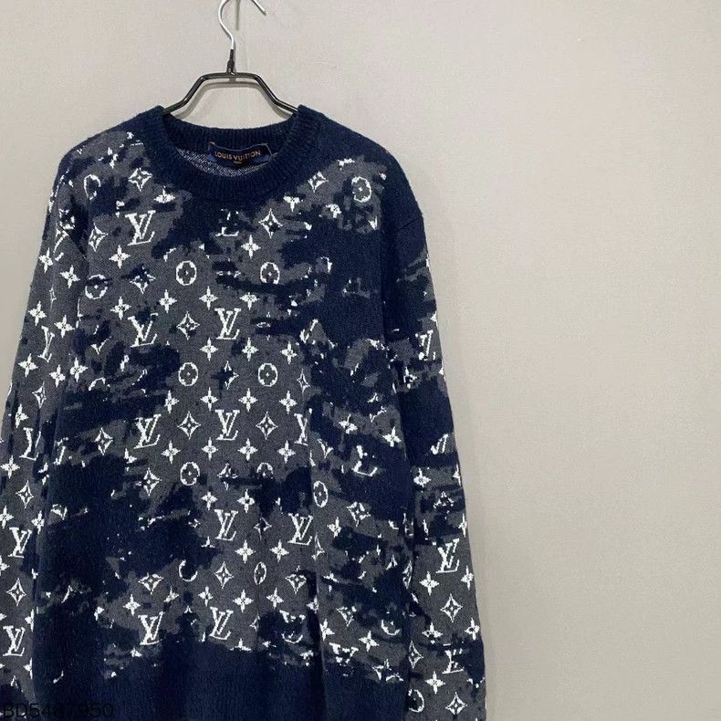 Louis Vuitton Louis Vuitton Patterned Knit Sweater -2505 Size M / US 6-8 / IT 42-44 - 3 Thumbnail