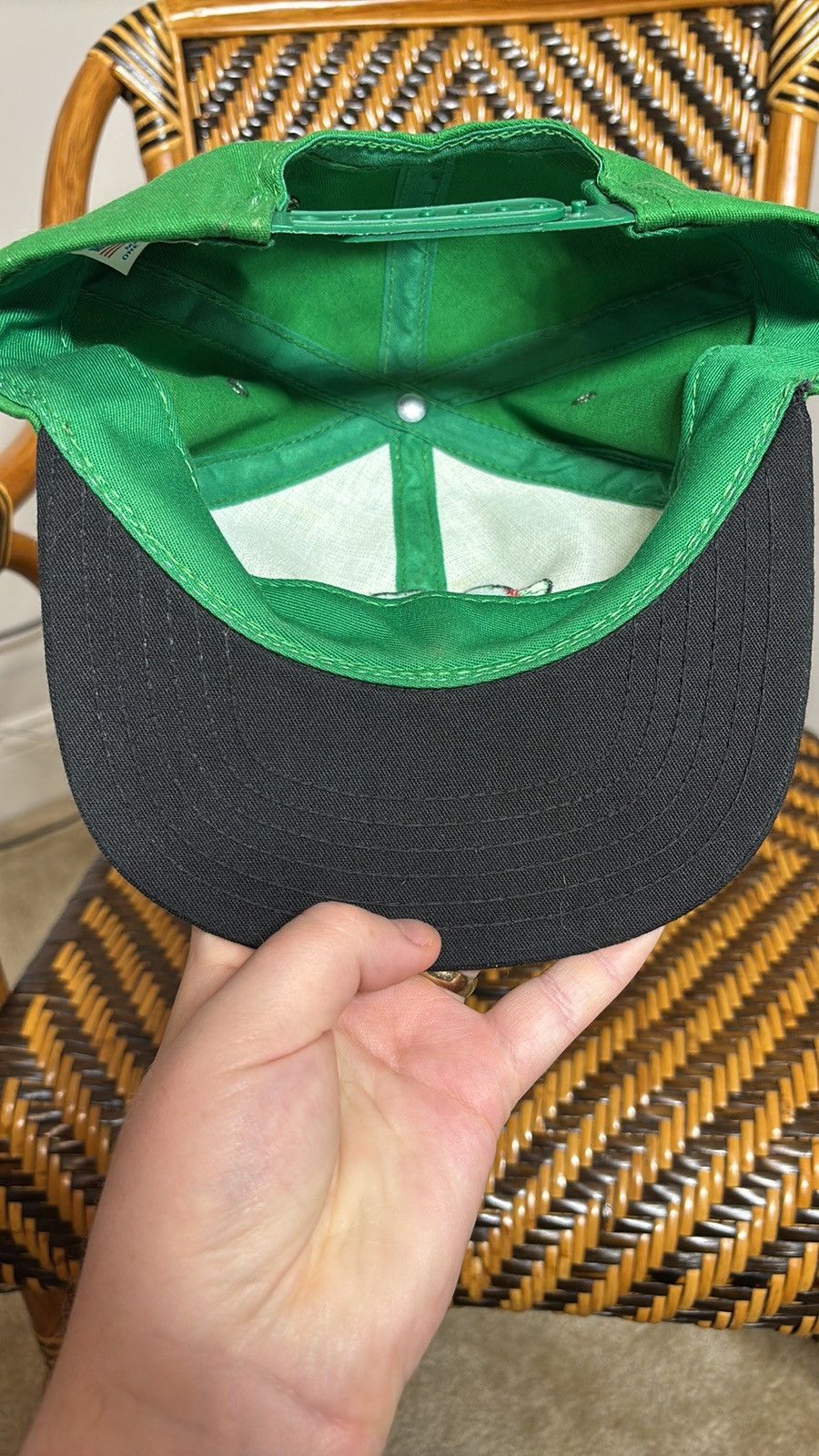 Budweiser Vintage Budweiser Snapback Hat Size ONE SIZE - 5 Thumbnail