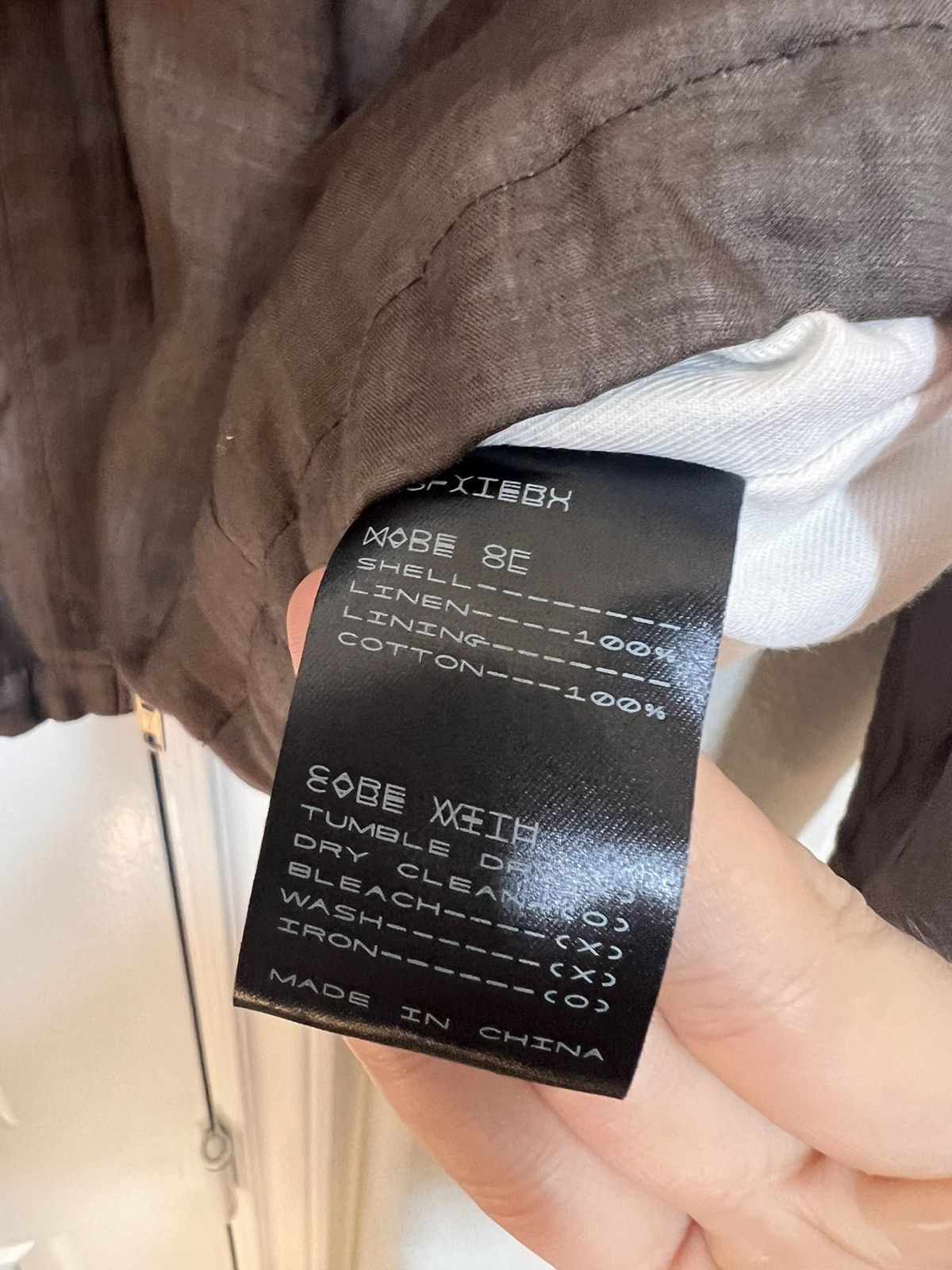 Other Polyteru Lightweight ramie parka size Size US L / EU 52-54 / 3 - 4 Thumbnail