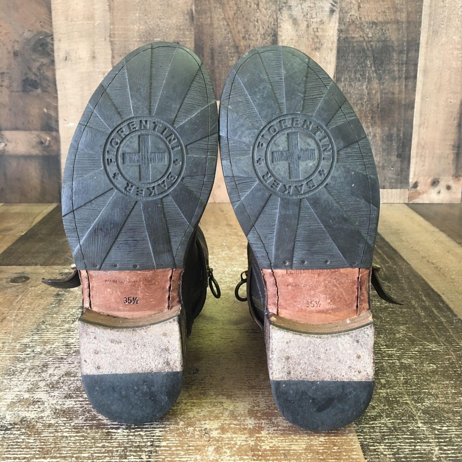 Fiorentini + Baker Fiorentini Baker Side Zip Buckle Ankle Boots Womens 5.5 Size US 5.5 / IT 35.5 - 2 Thumbnail