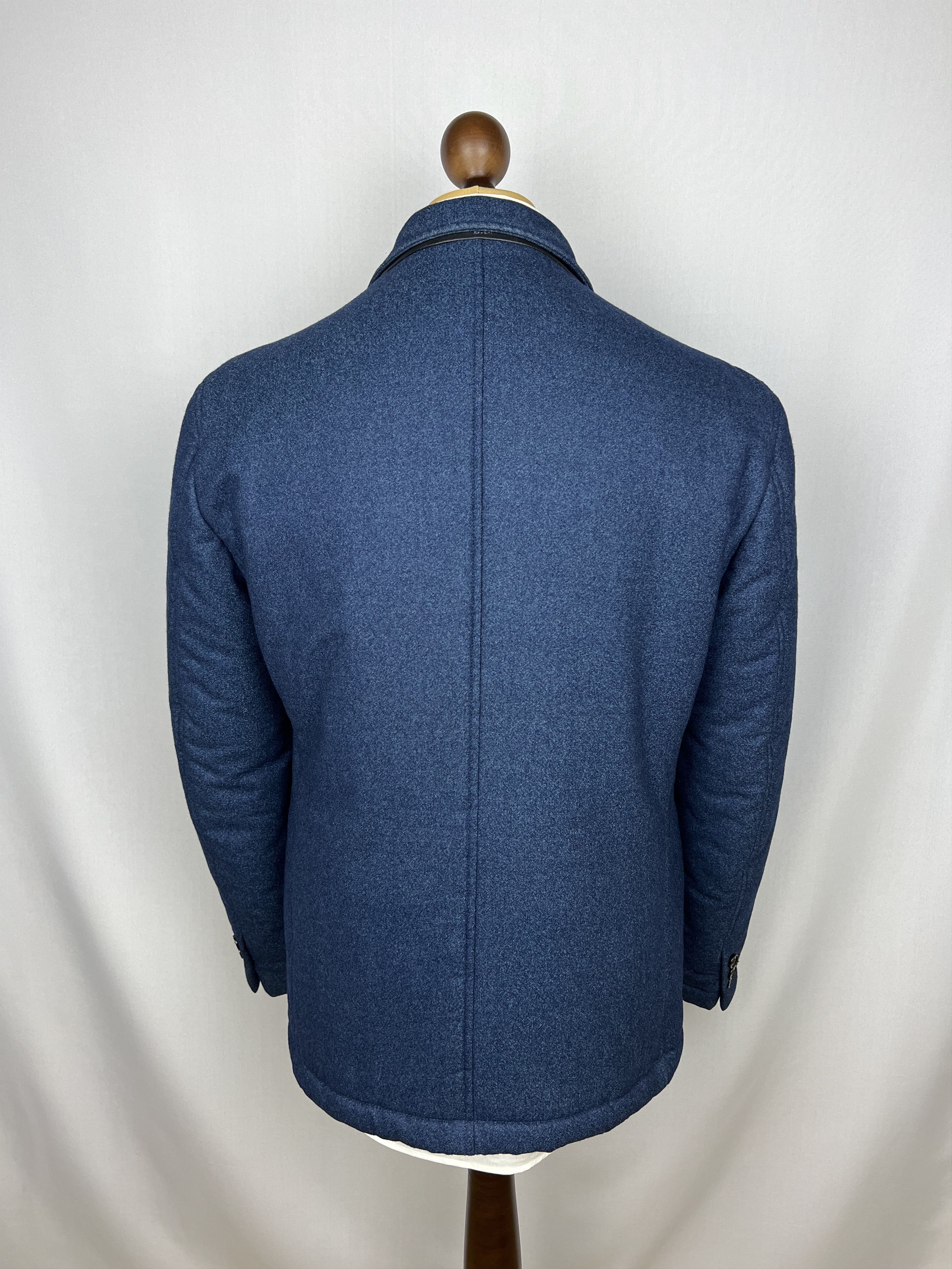 Tombolini x Vitale Barberis Pure Wool Insulated Blazer-Type Jacket Size US L / EU 52-54 / 3 - 5 Thumbnail