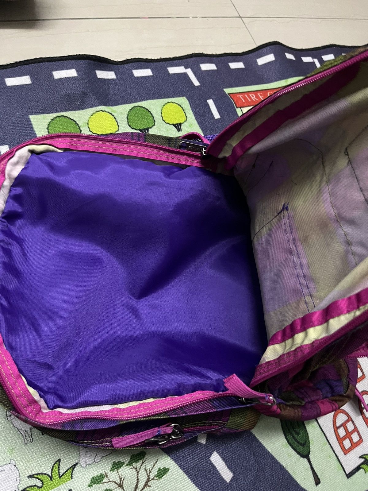 Jansport TRANS BY JANSPORT PLAID BACKPACK HARDTOFIND Size 34 - 7 Thumbnail