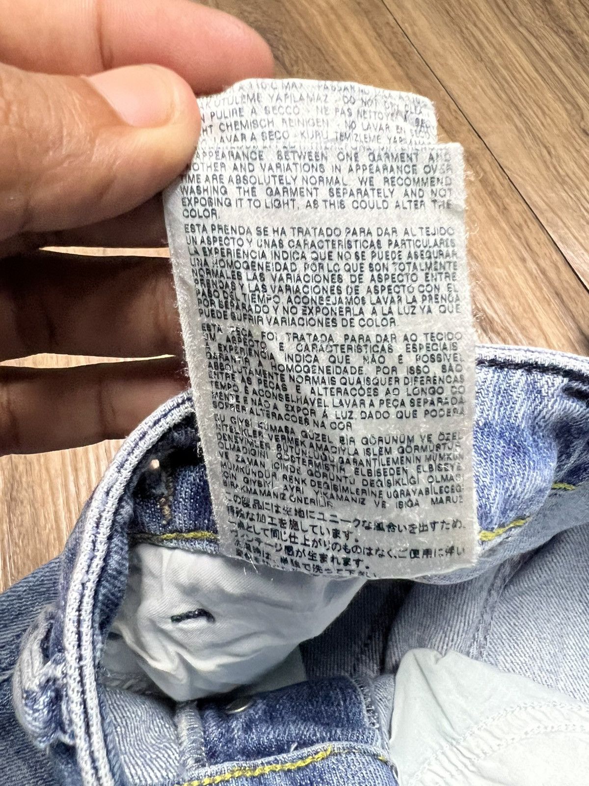 Diesel Diesel SIZZEE W23 L32 Jeans - Carpenter Stretch (43) Size 23" - 14 Thumbnail
