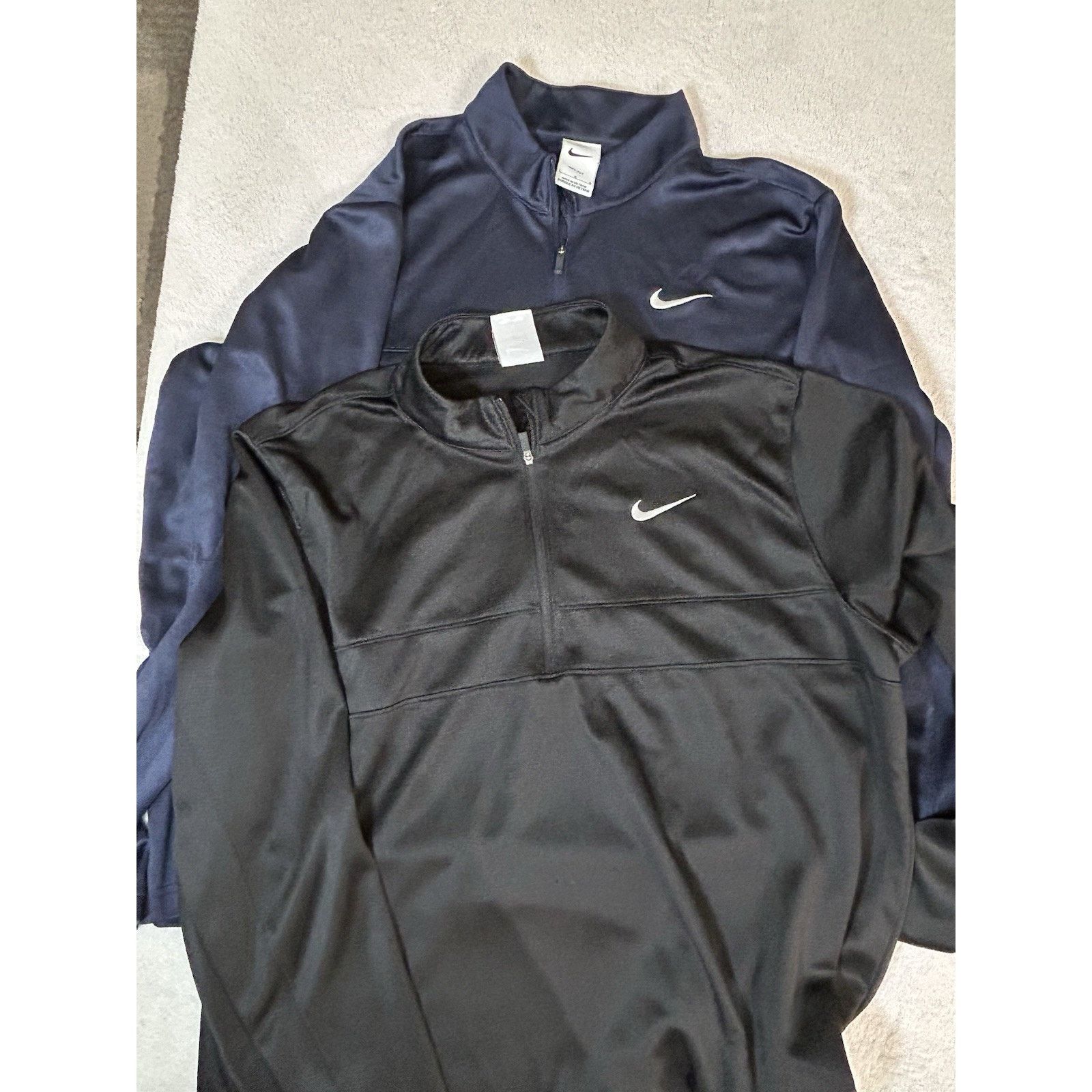 Nike Nike Dri-Fit Essential Tech 1/4 Zip Lightweight Men Sz L Two Size US L / EU 52-54 / 3 - 2 Thumbnail