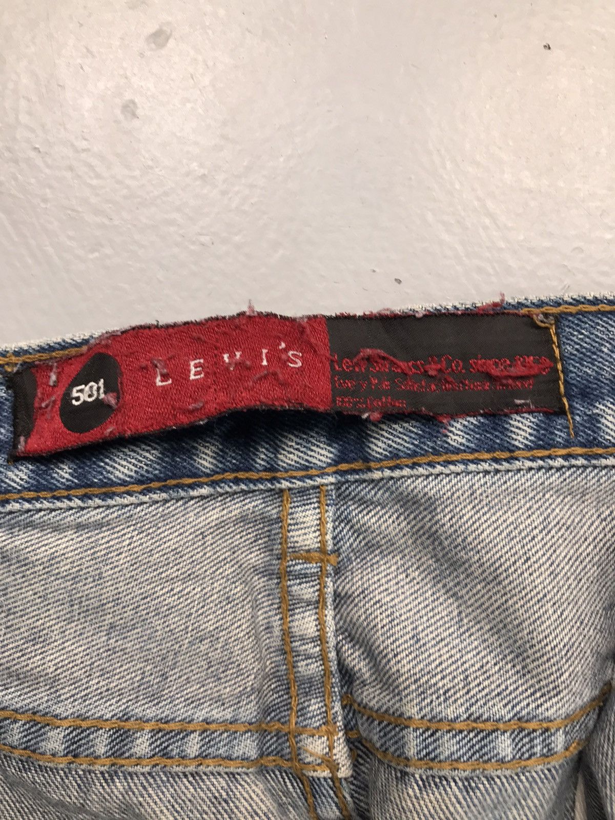 Vintage Levi’s 501 denim