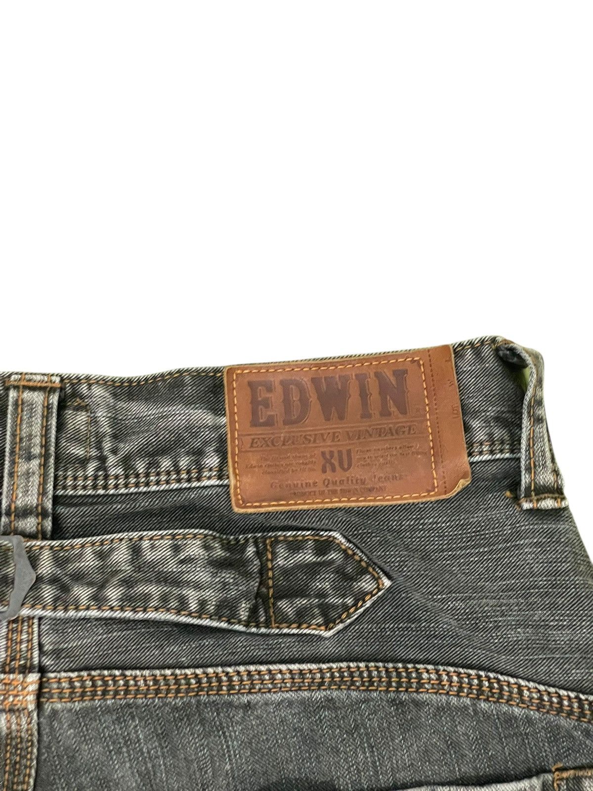 Edwin Flare Jeans Edwin XV Faded Distress Boot Cut 1🟦0 Size US 31 - 19 Thumbnail