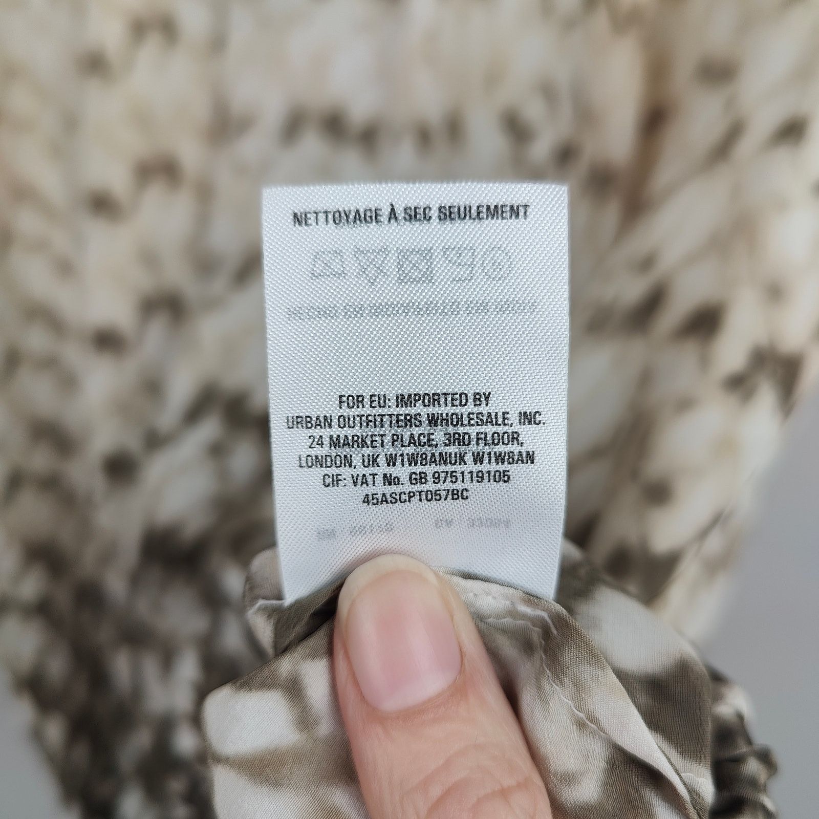 Anthropologie Anthropologie Silk Top Womens Medium Petite Wrap Back Size M / US 6-8 / IT 42-44 - 7 Thumbnail