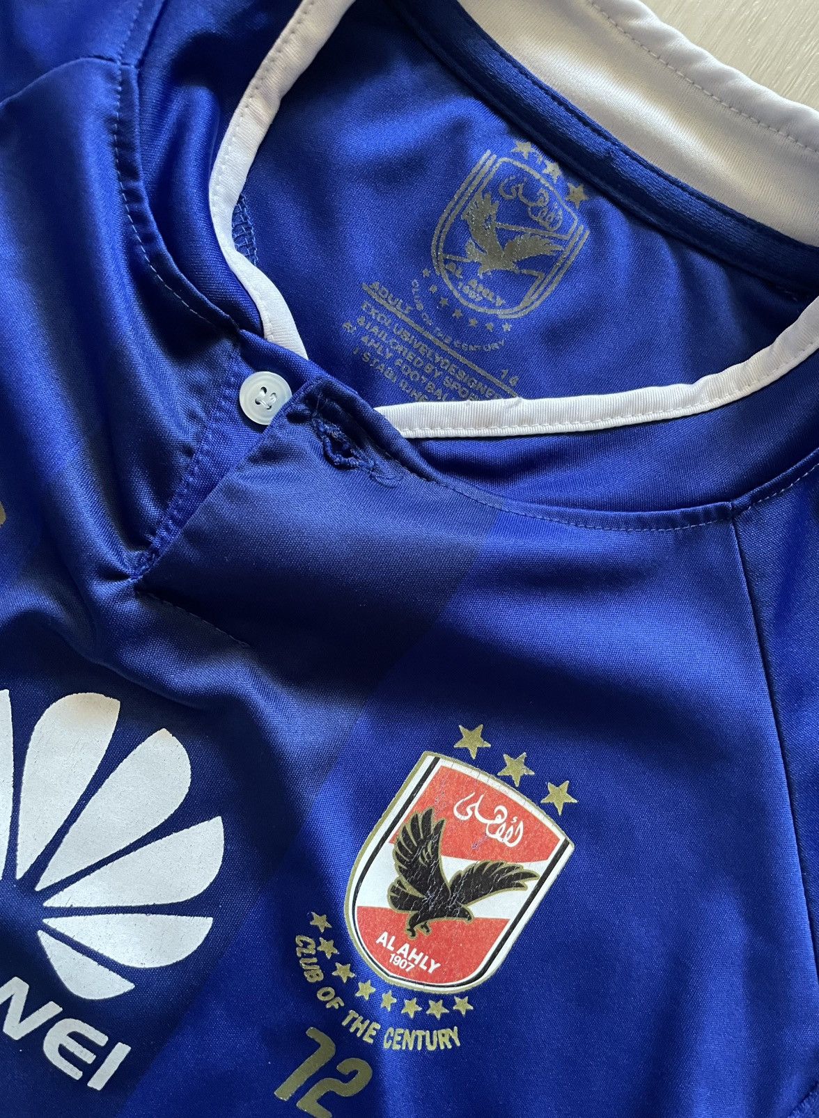 Vintage 2014/15 Al Ahly Egypt SC Y. Essa #10 Jersey Sz Youth 14 Size US XS / EU 42 / 0 - 3 Thumbnail