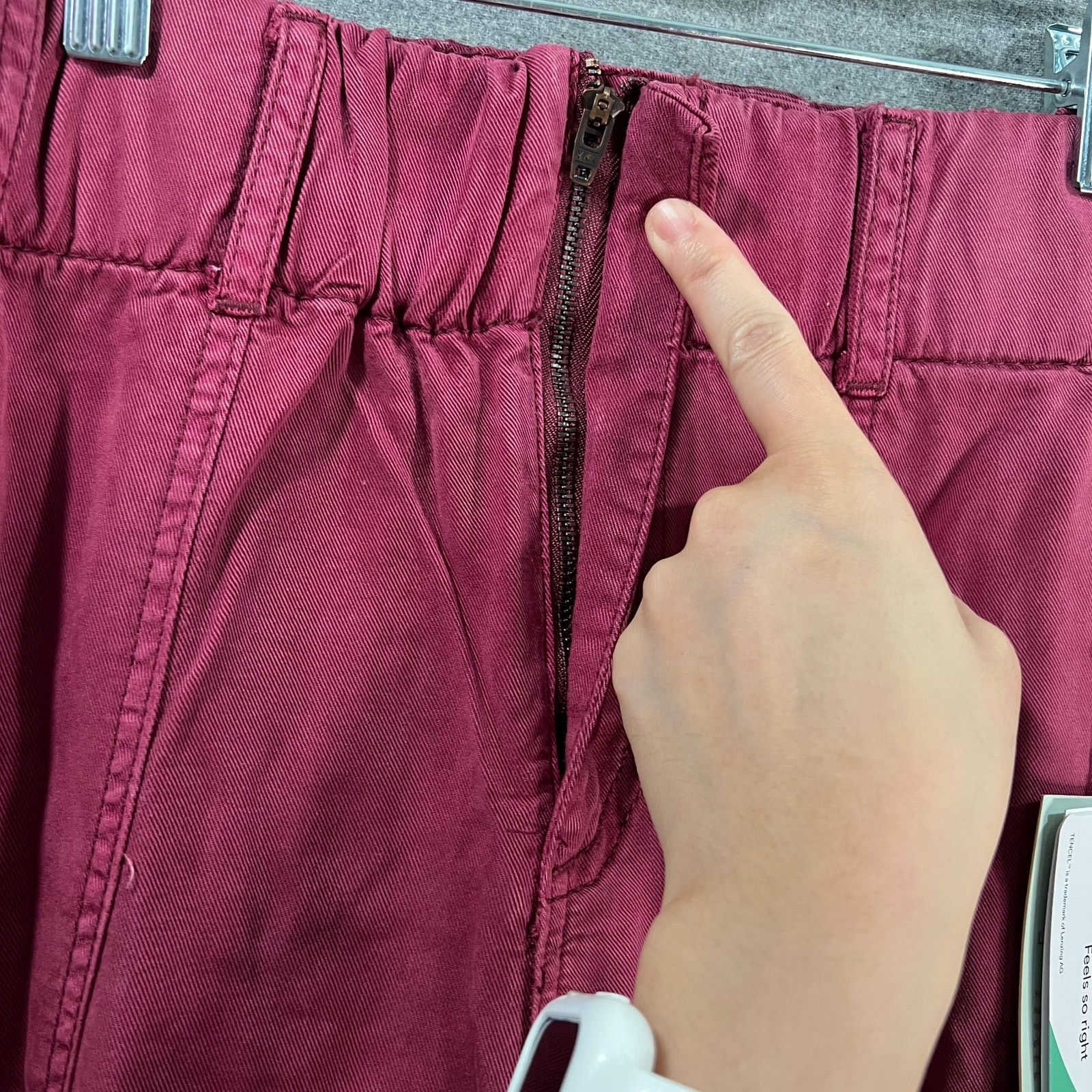 Other Laurie Felt Regular Lyocell Cargo Pants Plum, Medium Size 30" / US 8 / IT 44 - 11 Thumbnail