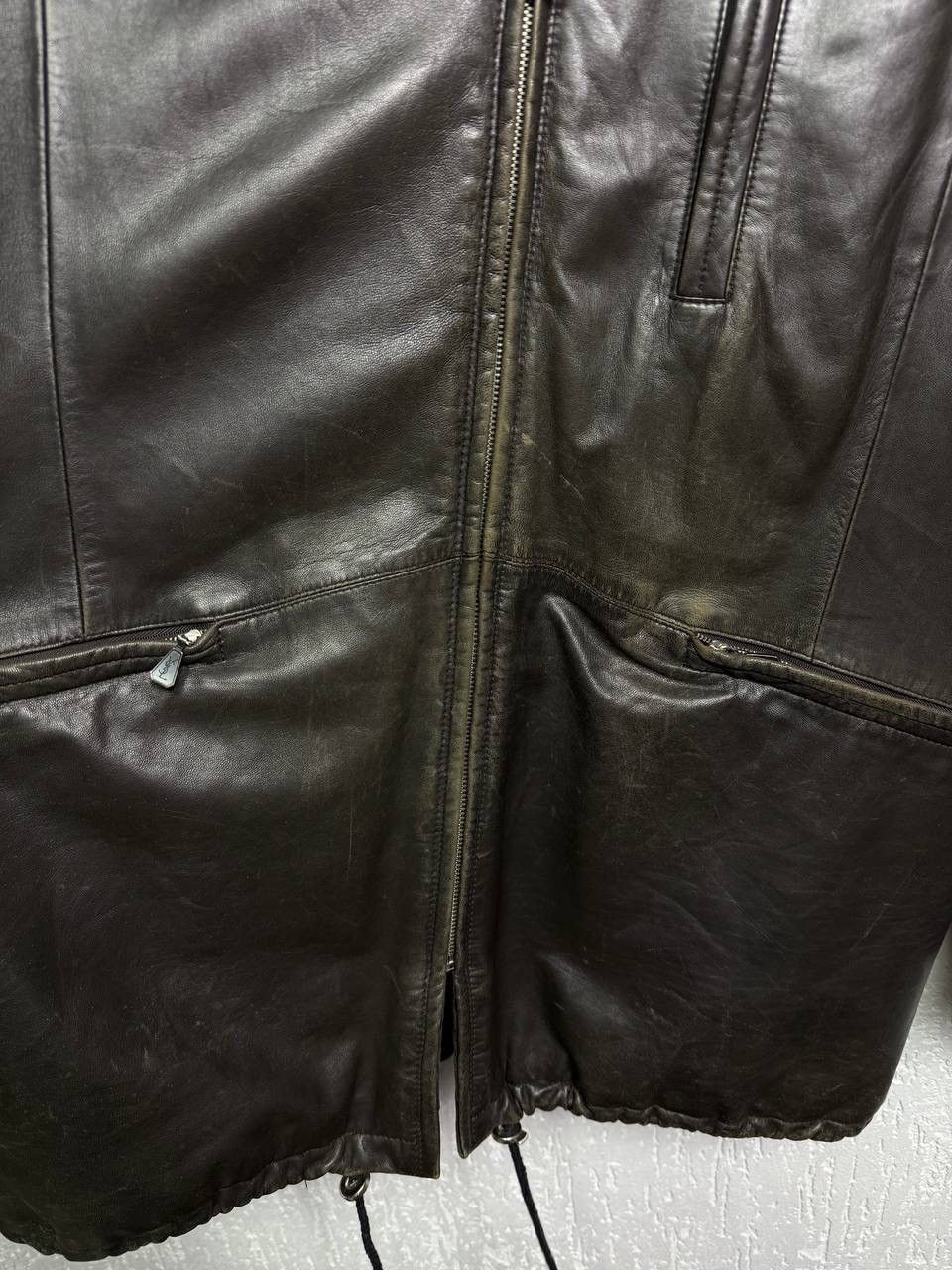 Yves Saint Laurent Vintage Rare Yves Saint Laurent Leather Jacket 90s Size US L / EU 52-54 / 3 - 16 Thumbnail