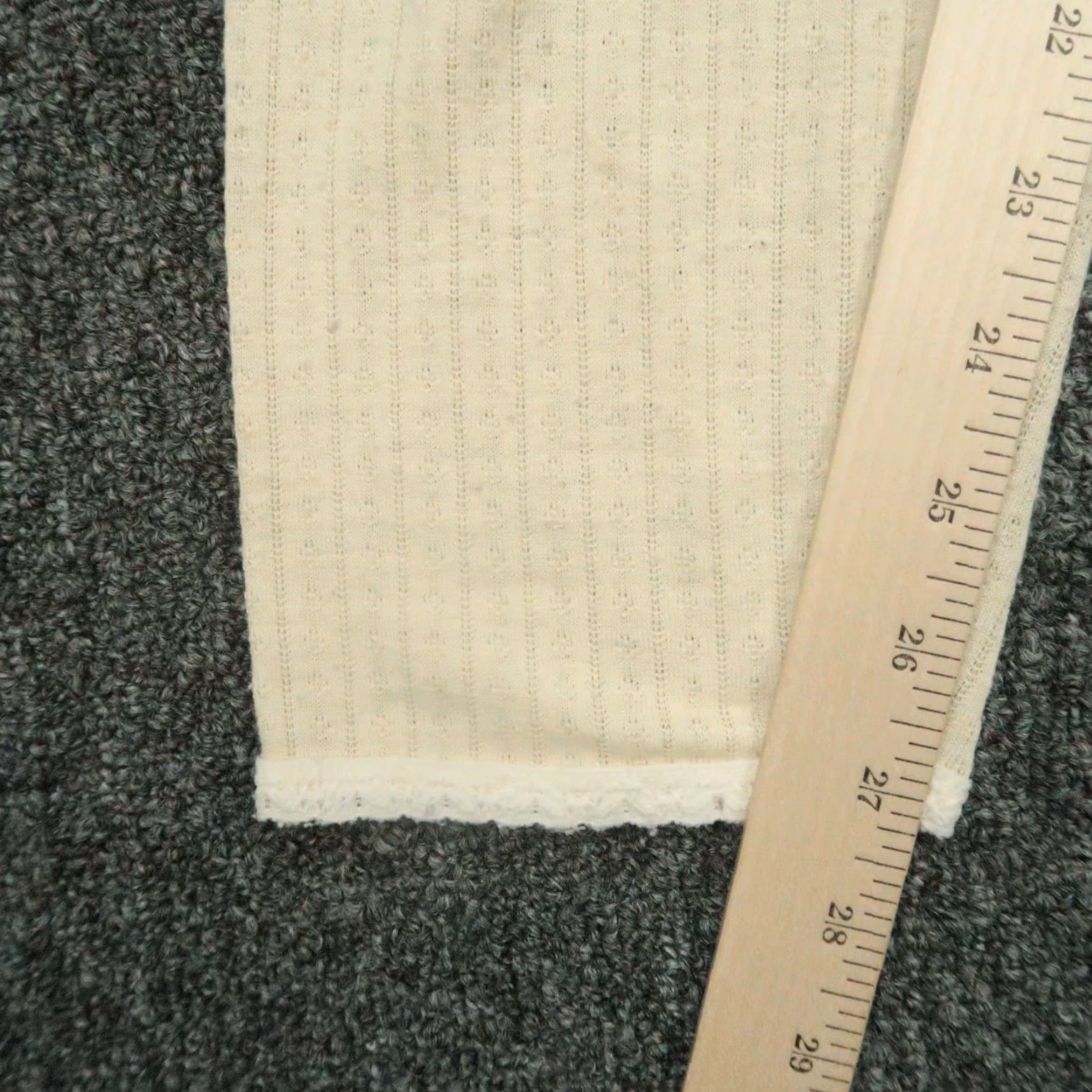 Patagonia VINTAGE Patagonia Brand Patagonia US United States Pants Women Medium Beige Cream Tan Baselayer Lace Capilene USA Size 32" / US 10 / IT 46 - 7 Thumbnail