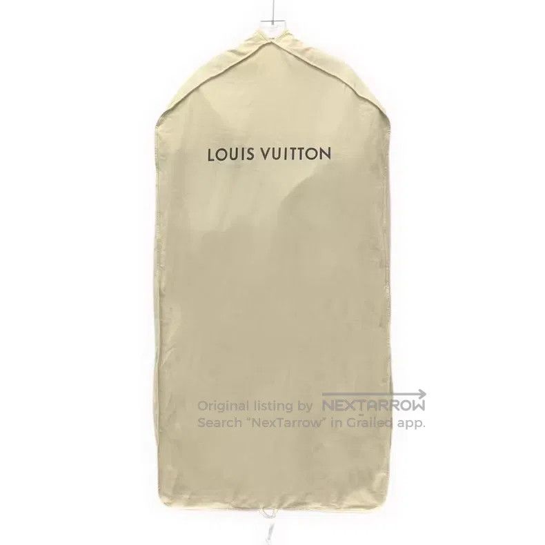 Louis Vuitton Louis Vuitton 24 Blue Lining Old-print Sheepwool Reversibl Size XS / US 0-2 / IT 36-38 - 8 Thumbnail