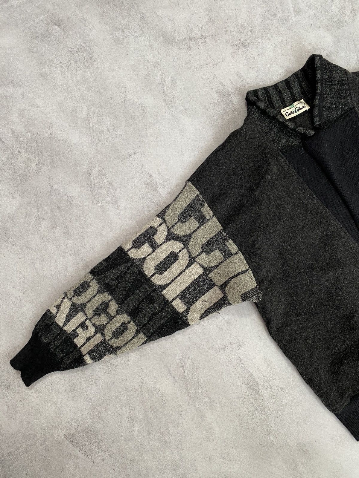Carlo Colucci ☄️ Carlo Colluci Knitwear Jumper Jacket Wool sweater Size M / US 6-8 / IT 42-44 - 4 Thumbnail