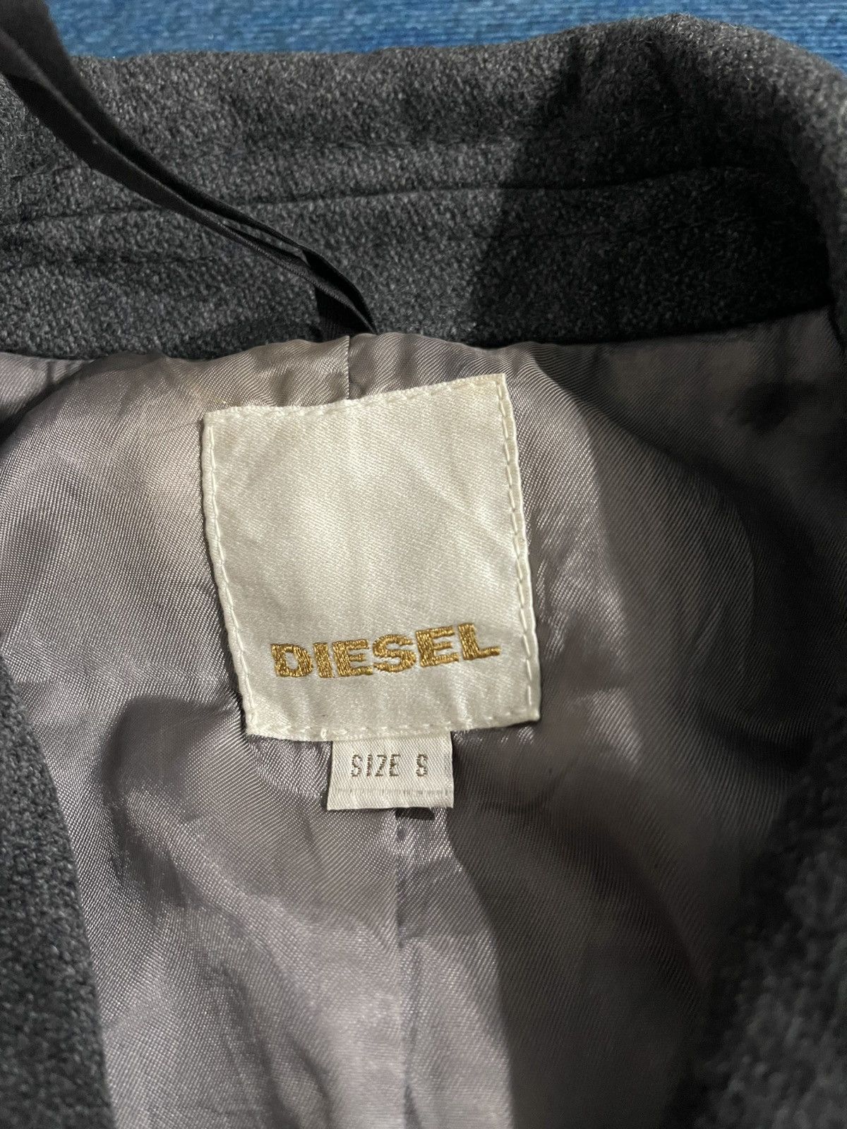 Diesel Vintage Diesel Long Coat Jacket Size US M / EU 48-50 / 2 - 14 Thumbnail