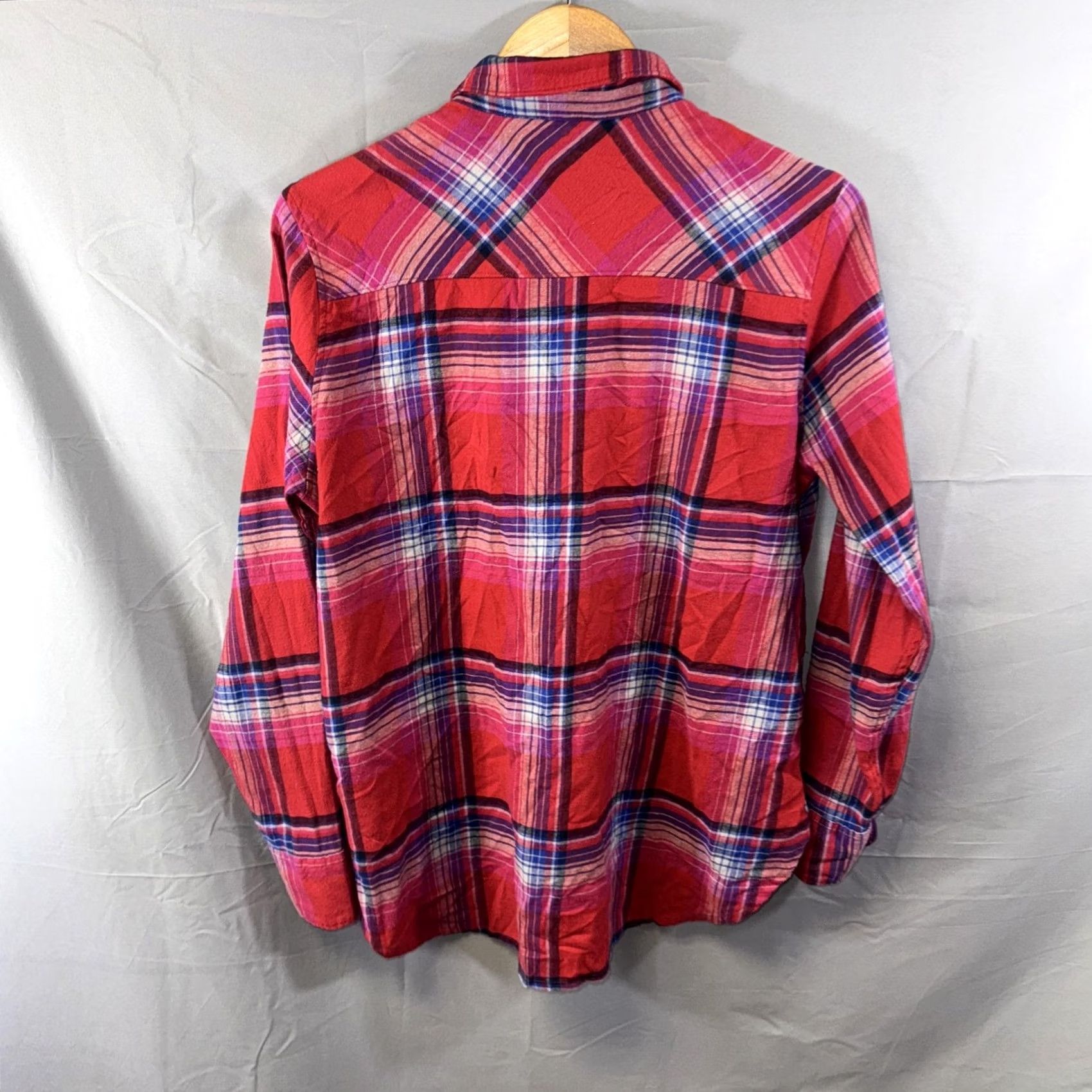 Orvis Orvis Shirt Womens Large Red Plaid Button-Down Long Sleeve Classic Collection Size L / US 10 / IT 46 - 2 Thumbnail