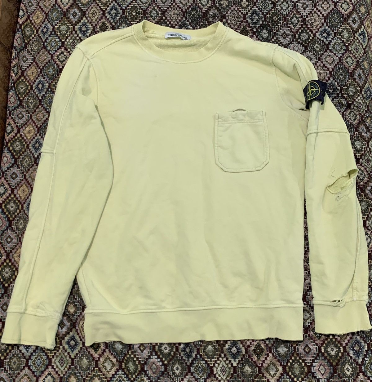 Stone Island Stone Island yellow sweatshirt Size US M / EU 48-50 / 2 - 1 Thumbnail