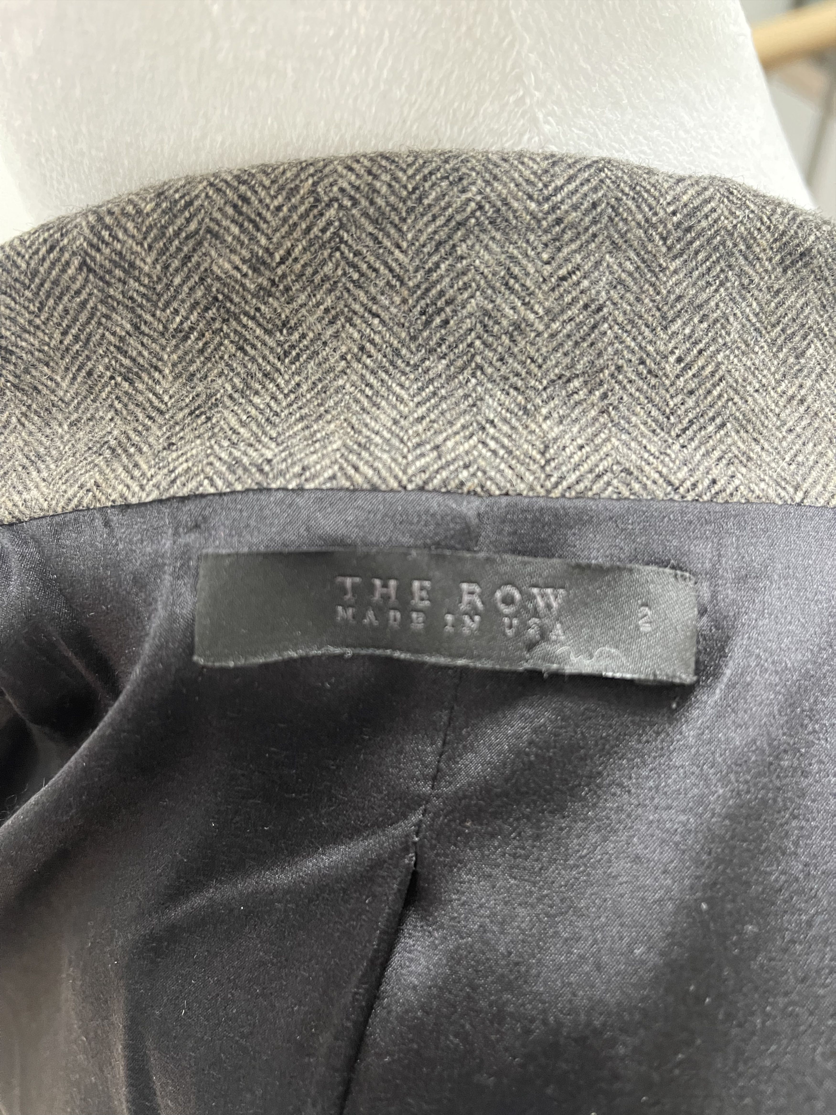 The Row The Row Woolen herringbone school jacket Size XS / US 0-2 / IT 36-38 - 6 Thumbnail