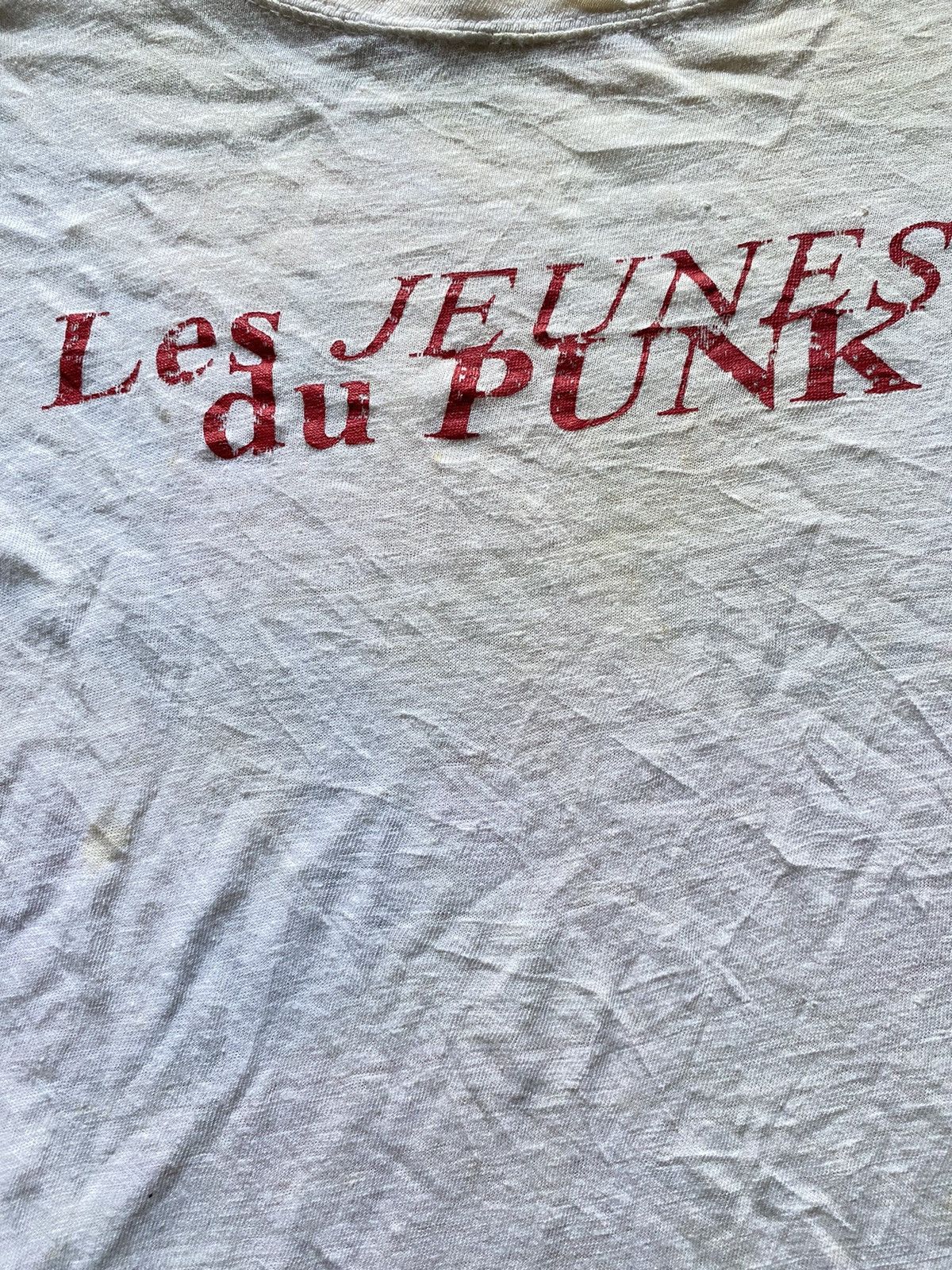 If Six Was Nine × Japanese Brand × Le Grande Bleu (L.G.B.) Les JEUNES du PUNK seditionaries Tshirts vintage Size US M / EU 48-50 / 2 - 3 Thumbnail