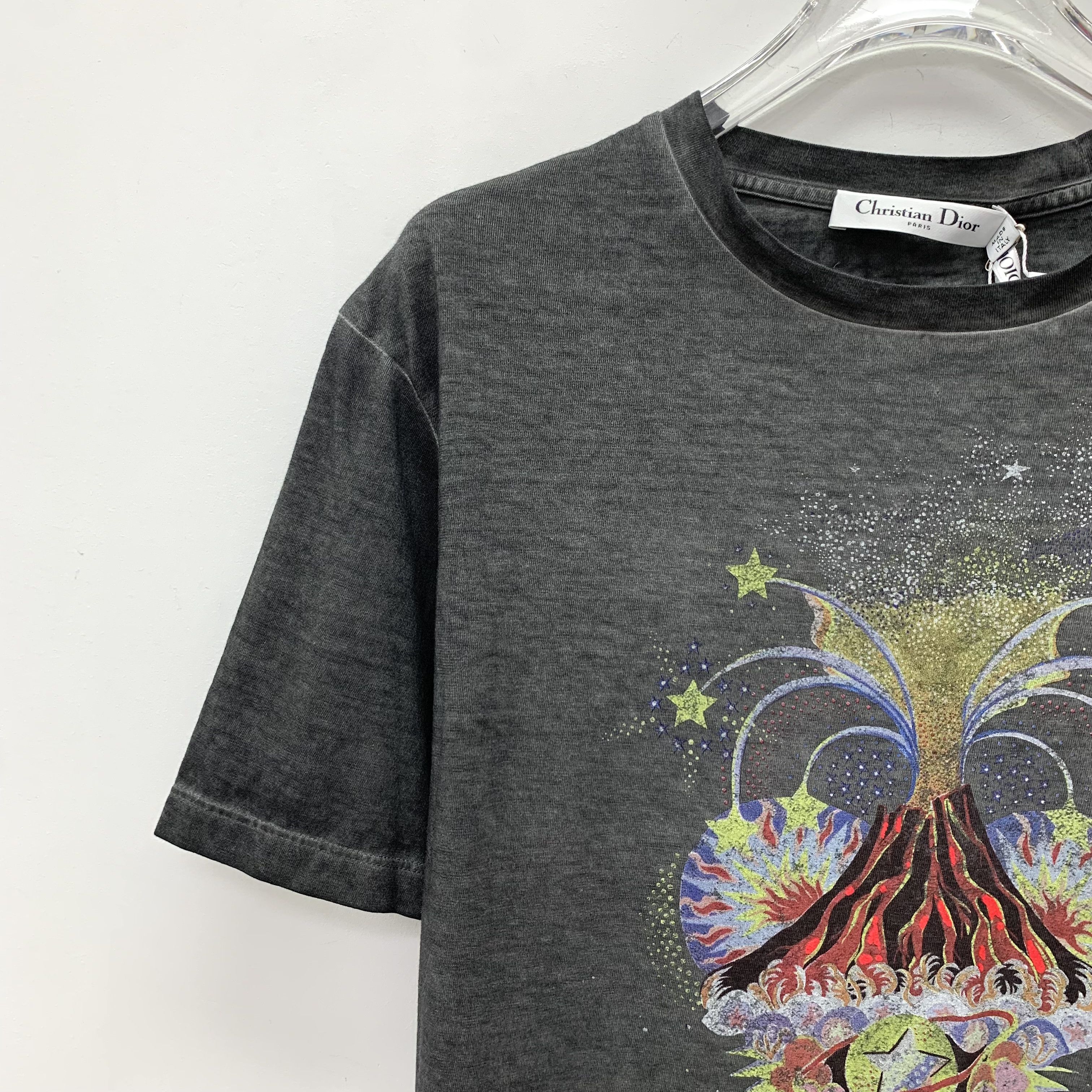 Dior Dior Volcano Print Cotton Tee (Size M) Size US M / EU 48-50 / 2 - 3 Thumbnail