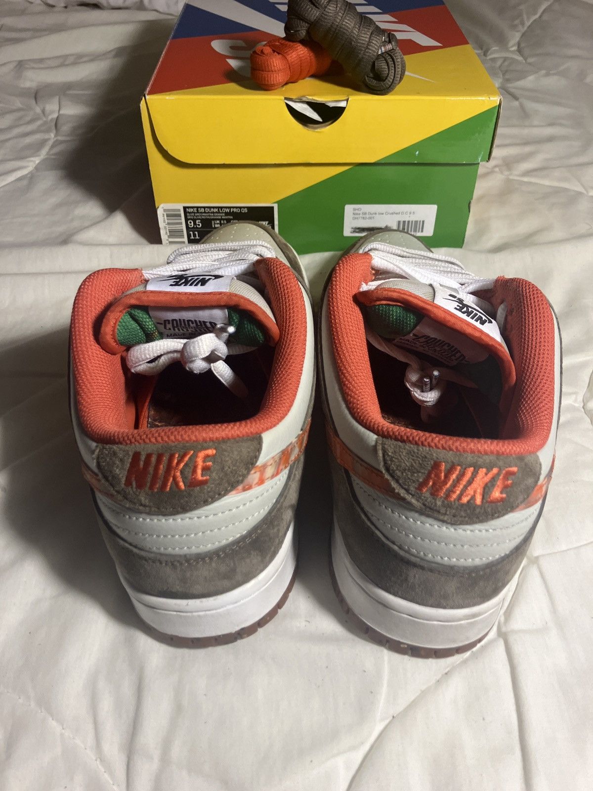Nike SB “Crushed” Nike SB dunk low pro Size US 9.5 / EU 42-43 - 4 Thumbnail