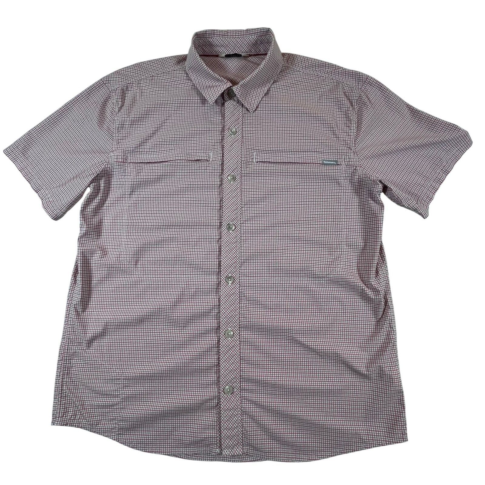 Simms Simms brrr° Cooling Fabric Fishing Breathable Comfort Plaid Size US M / EU 48-50 / 2 - 1 Thumbnail