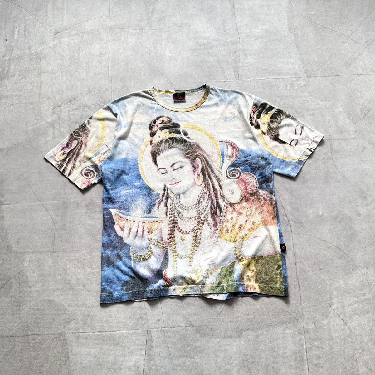 90s Shiva Hindu Indian Tattoo T Shirt Hysteric Glamour Vibe