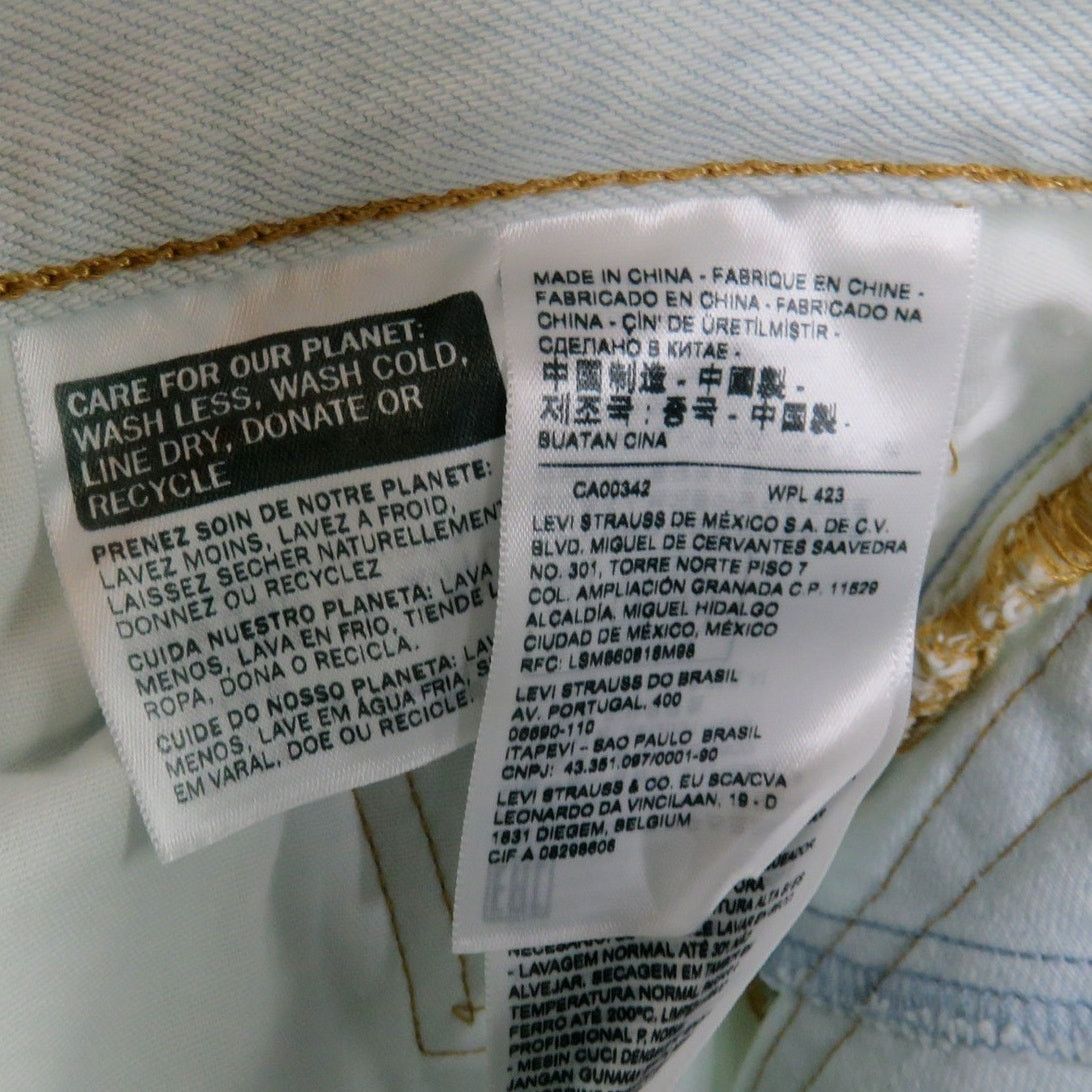 Levi's Levi's 501 Premium Straight Leg Cut Out Crop Jeans Size 25 Size 25" / US 0 / IT 36 - 9 Thumbnail