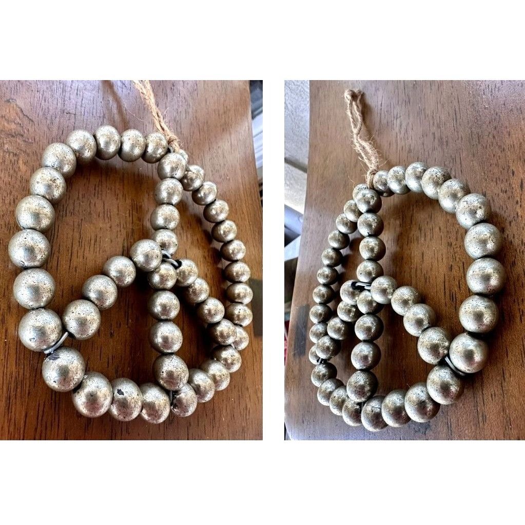 Other Vintage Pottery Barn Peace Ornament Christmas Valentine Bead Size ONE SIZE - 6 Thumbnail