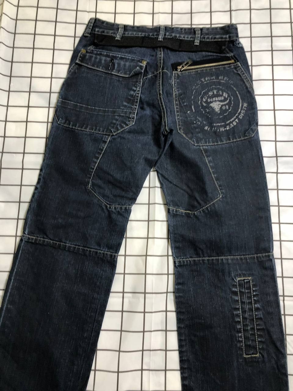 G-Star Vintage G Star Raw denim banana jeans distressed Size US 30 / EU 46 - 20 Thumbnail