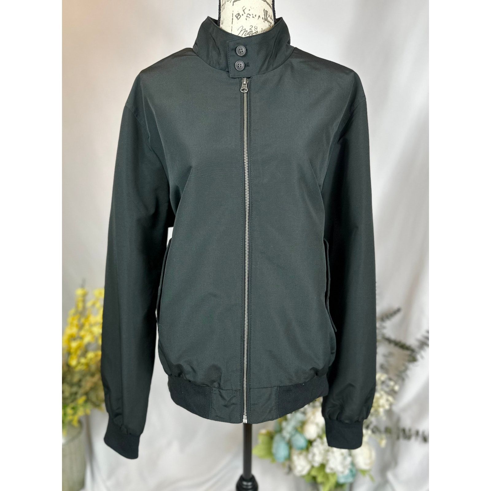 PIOMBO MP Piombo Men's Black Bomber Jacket Black XL Size US XL / EU 56 / 4 - 3 Thumbnail