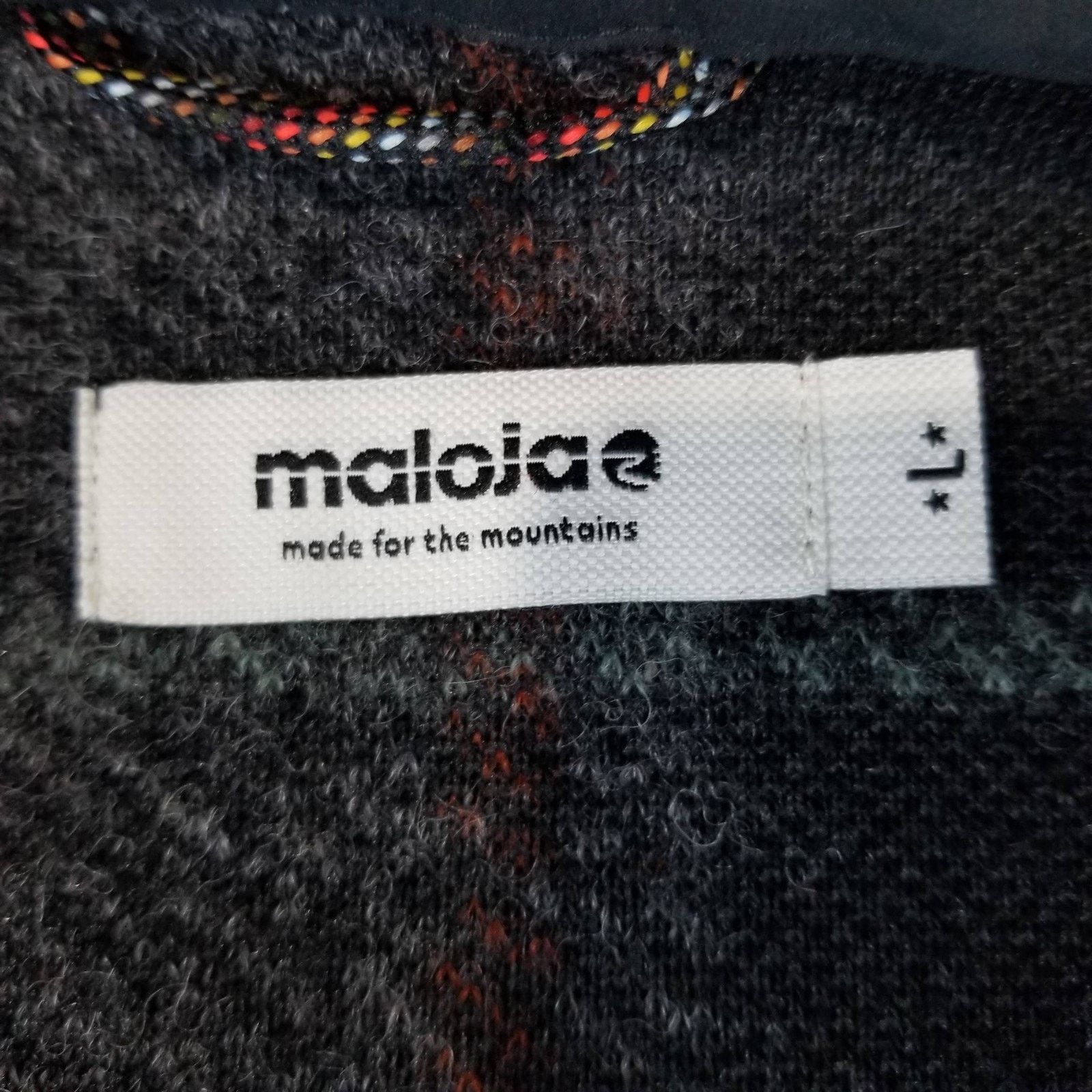 Maloja Maloja Jacket MarmoM Mens Large Green Black Plaid Wool Zip Size US L / EU 52-54 / 3 - 5 Thumbnail