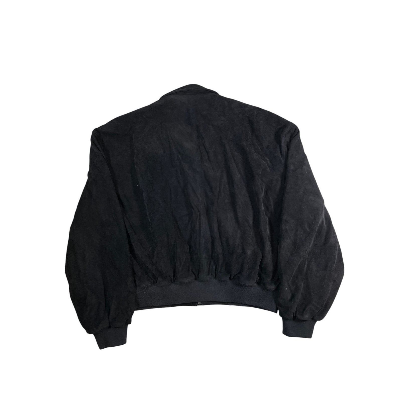 Balenciaga Balenciaga Lamb Leather Windbreaker Jacket Size US XL / EU 56 / 4 - 2 Thumbnail