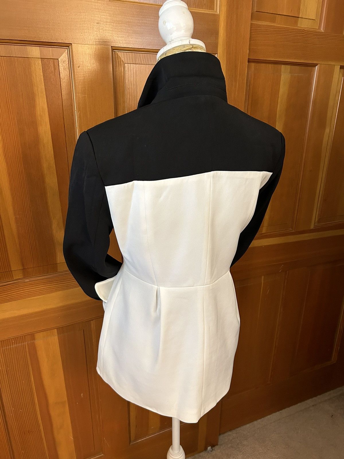 Designer × Other Nwt, Lavishly Paris Women’s Chic Colorblock Patchwork Blazer Size M / US 6-8 / IT 42-44 - 12 Thumbnail