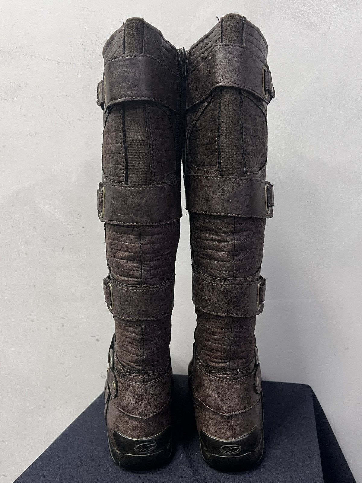 Other Moto guidi style boxing straps boots y2k avant garde Size US 8 / EU 41 - 7 Thumbnail