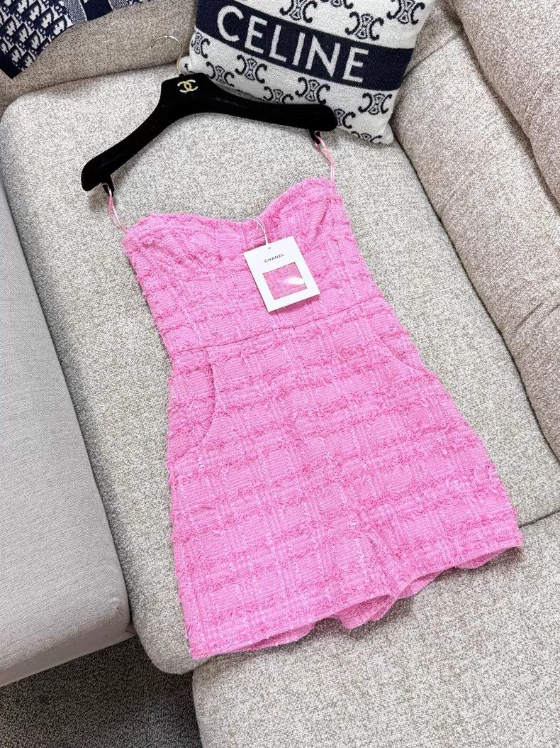 Chanel Chanel Soft tweed jumpsuit Size 42" / US 20 - 2 Thumbnail