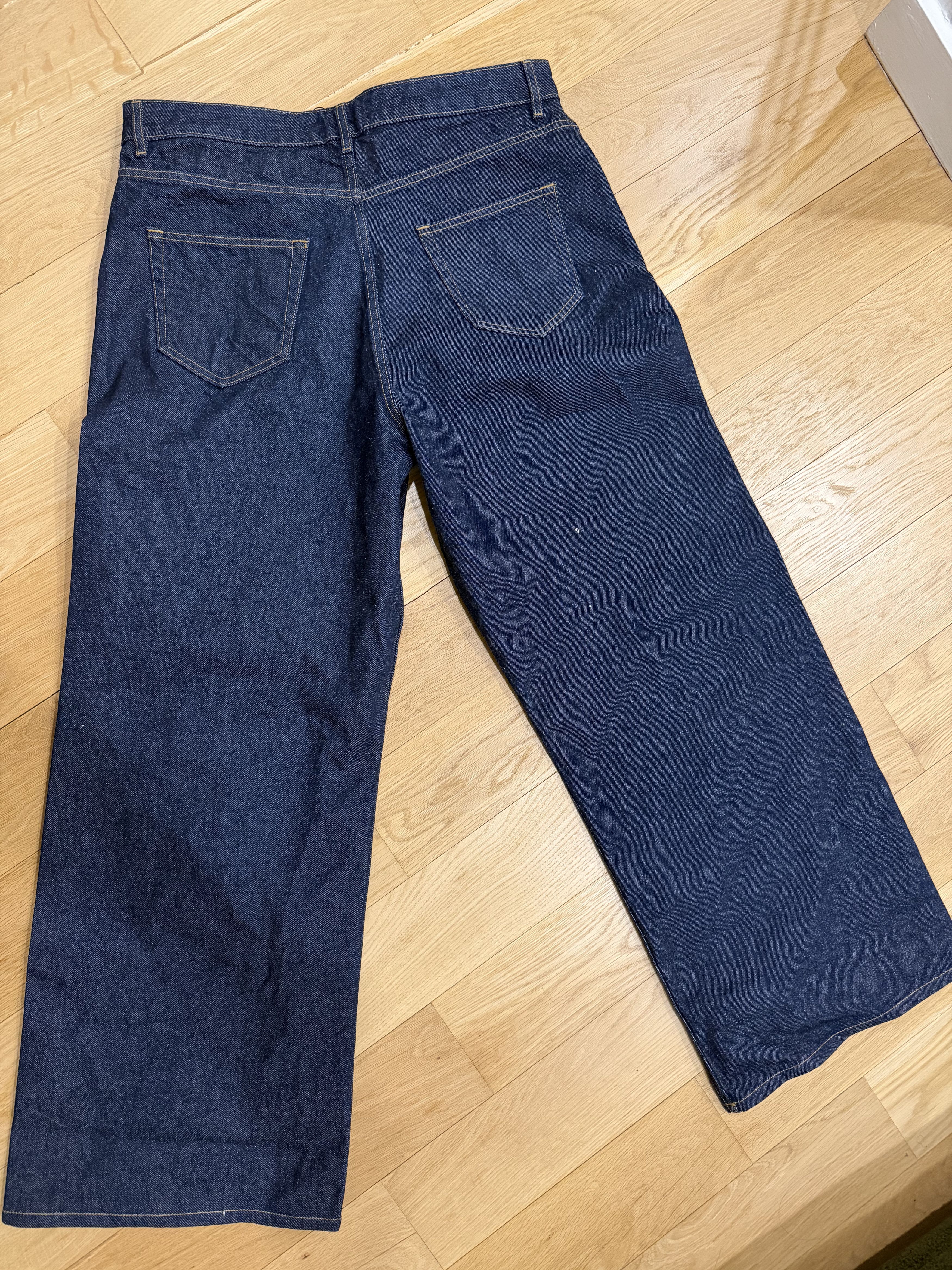Pool House New York BRAND NEW Twisted Tokyo Dad Jeans (TALL) Size US 38 / EU 54 - 3 Thumbnail