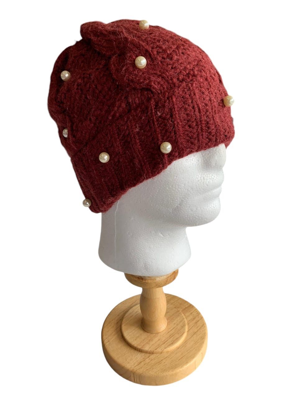 Japanese Brand × Kapital × Vintage Punk Bondage Style Knitted Beanie Hat☠️☠️ Size ONE SIZE - 6 Thumbnail