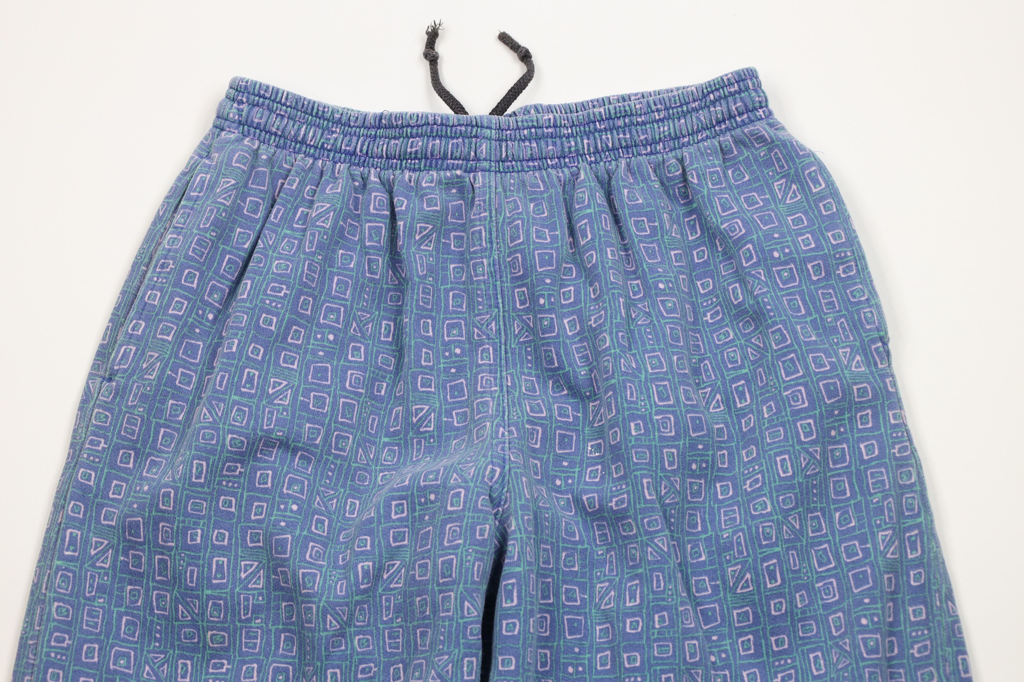 Vintage Vintage 90s Streetwear Abstract Harem Sweatpants Joggers USA Size 28" / US 6 / IT 42 - 2 Thumbnail