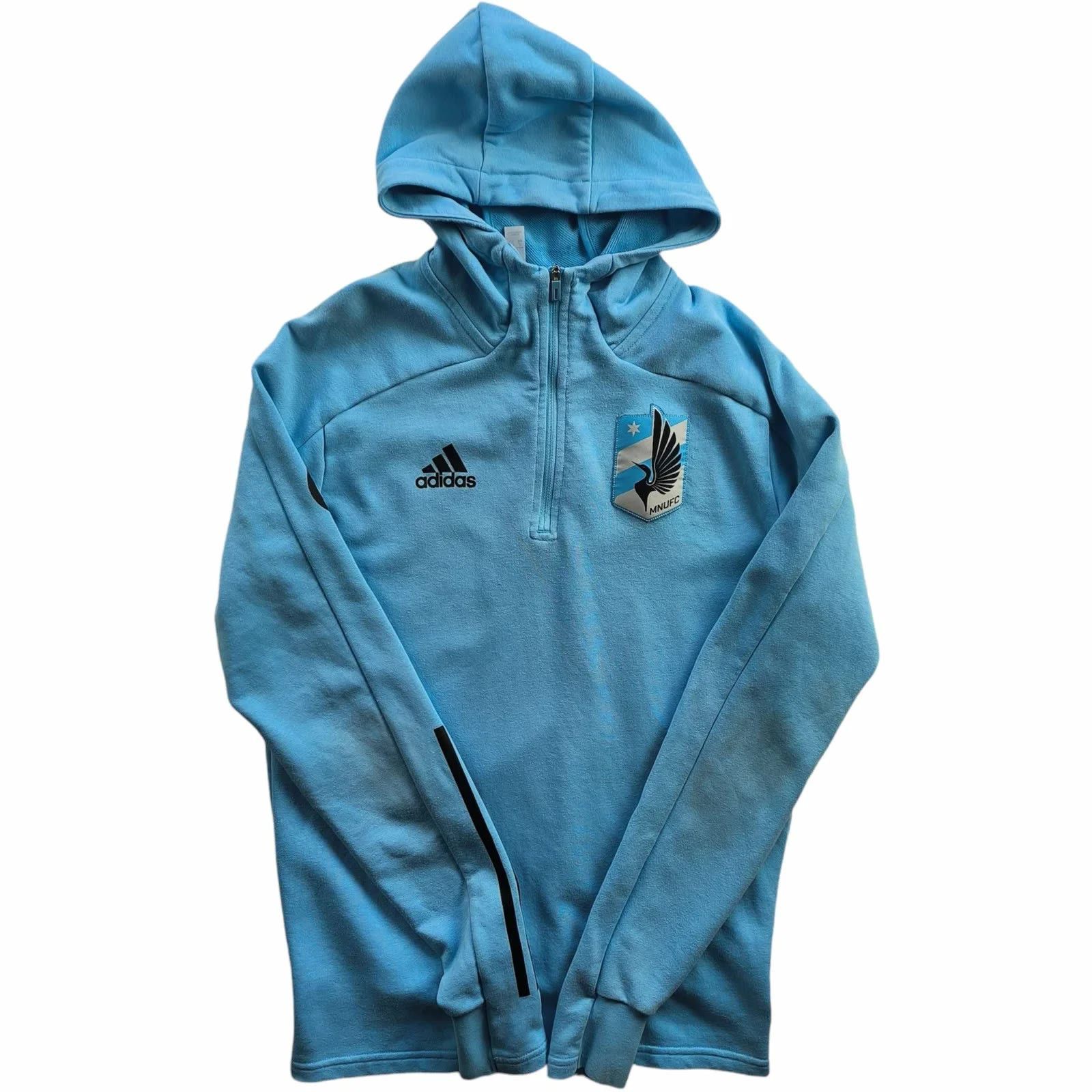 Adidas Minnesota United FC 2019-20 Adidas hoodie size L Size US L / EU 52-54 / 3 - 1 Thumbnail