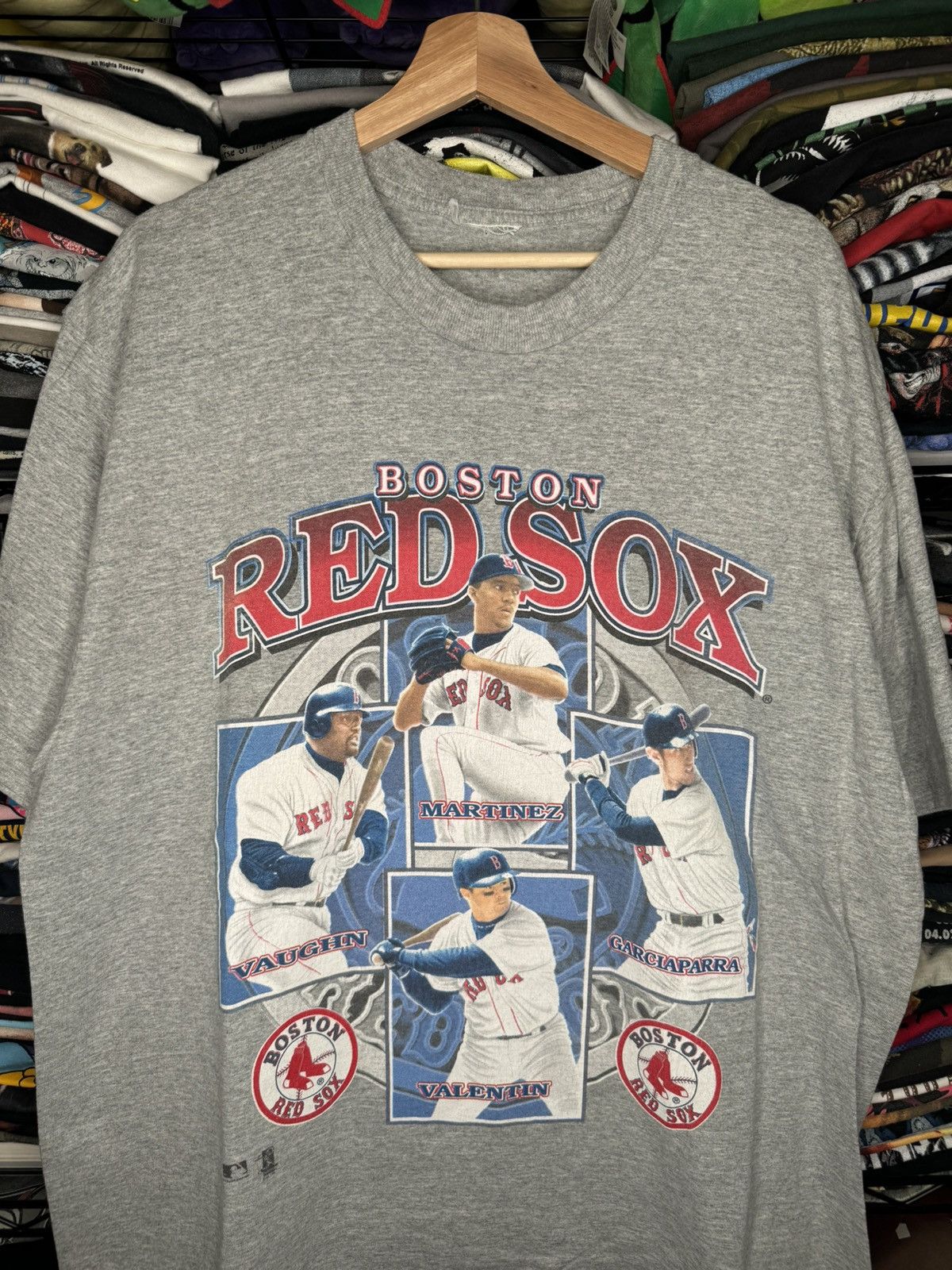 MLB × Pro Player × Vintage Vintage 90s Boston Red Sox Pro Player XL Player Graphic Tee Size US XL / EU 56 / 4 - 2 Thumbnail