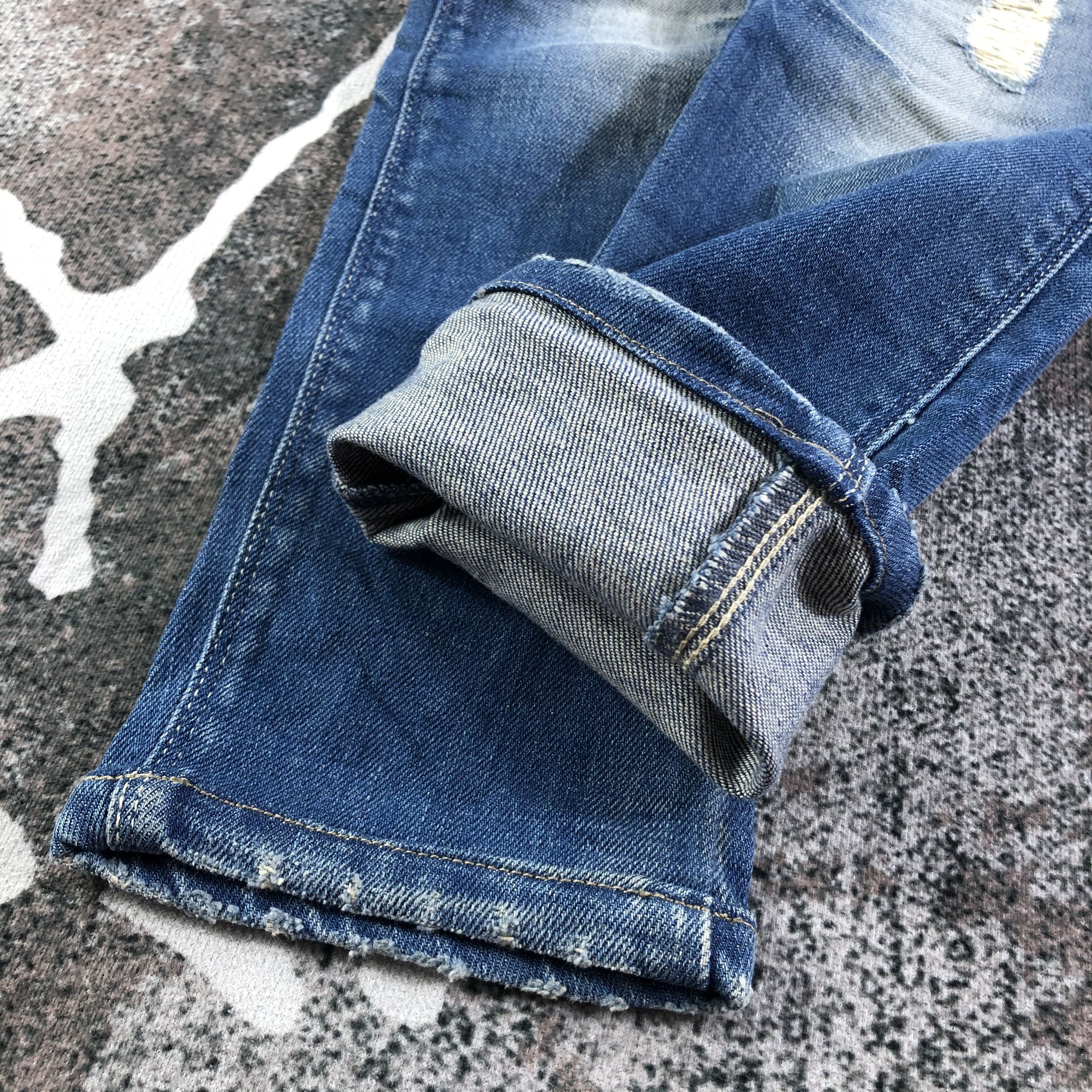 G-Star G Star Raw Jeans Skinny Distressed Denim KJ1593 Size 24" / US 00 / IT 34 - 7 Thumbnail