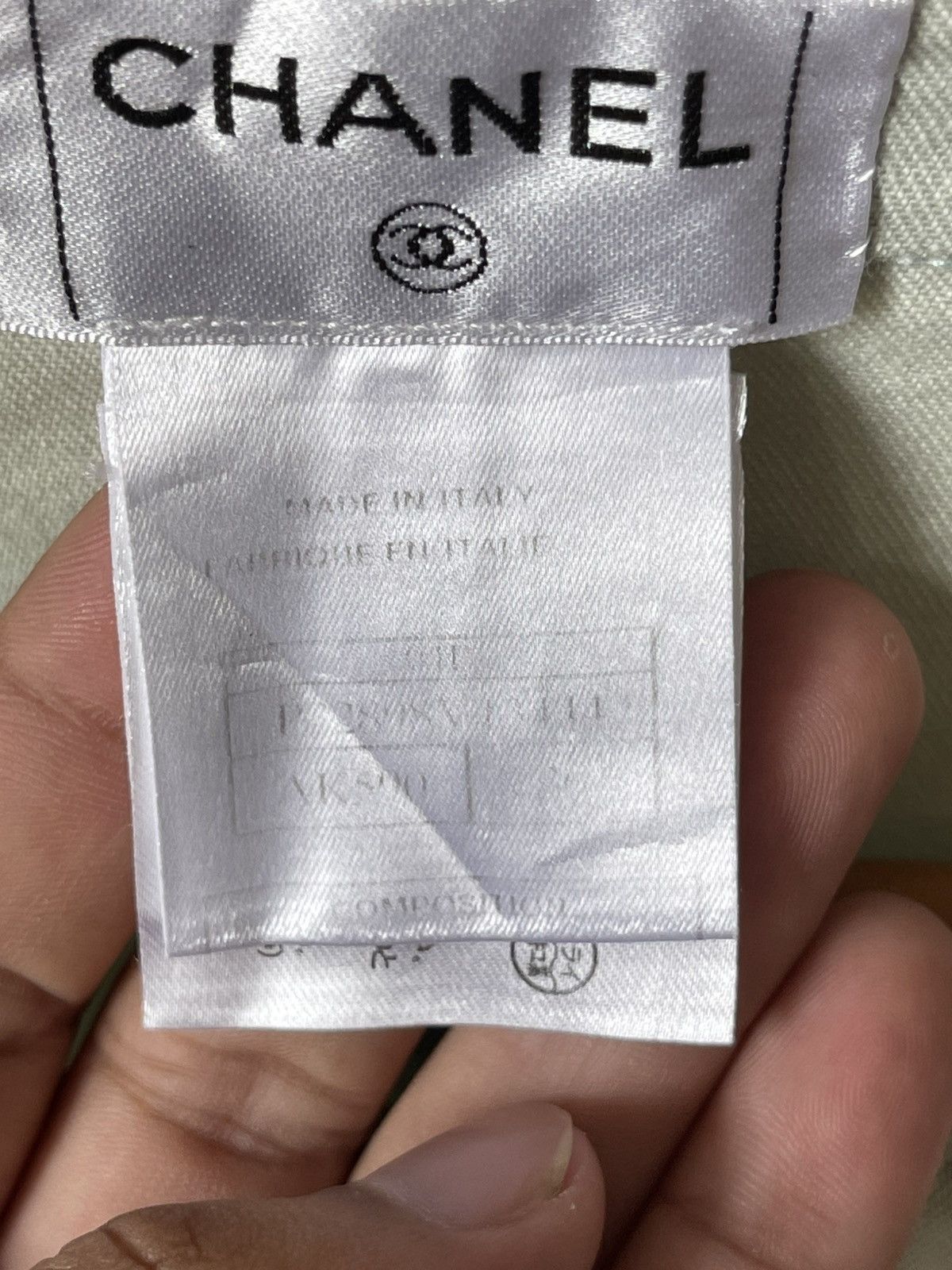 Chanel Vintage Chanel Jeans Jacket With Coco Logo 11 Size S / US 4 / IT 40 - 13 Thumbnail