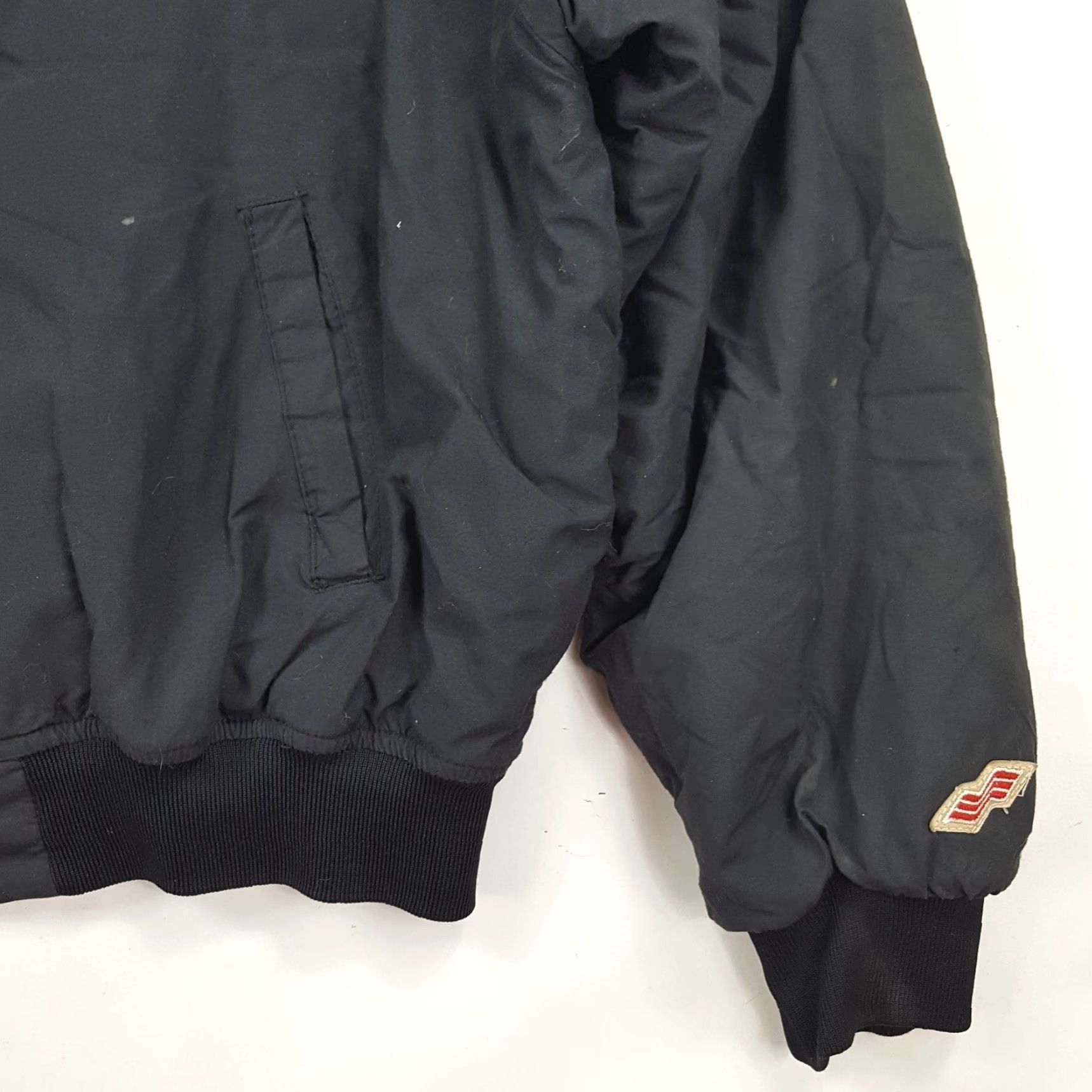 Vintage VINTAGE Swingster 80s Pittsburgh Paints Bomber Jacket Men's XL Black Zip Windbreaker Workwear Size US XL / EU 56 / 4 - 3 Thumbnail